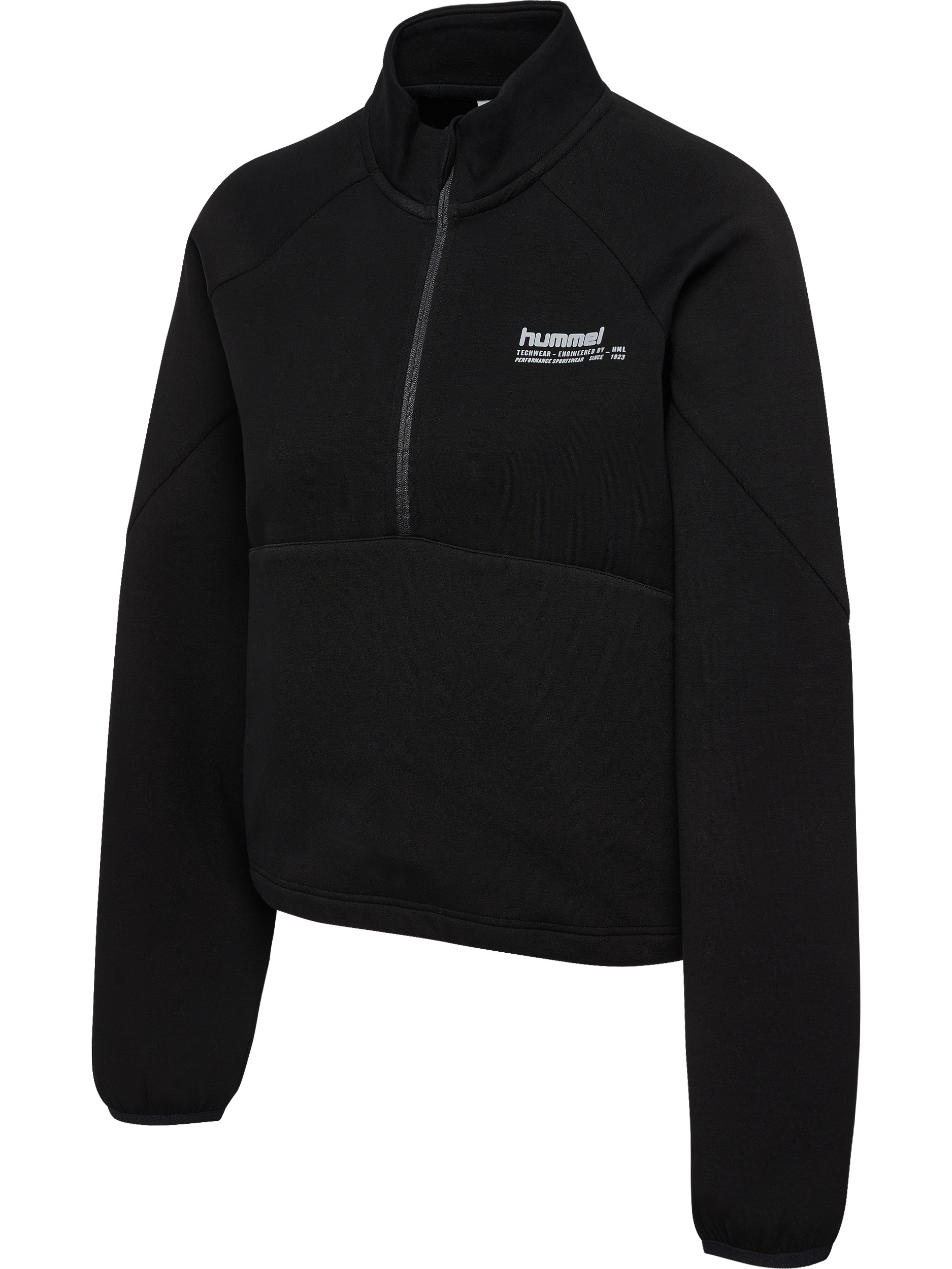 hummel Sweater »HMLTECH FLEECE WOMEN BOXY HALF ZIP«, (1 tlg.)