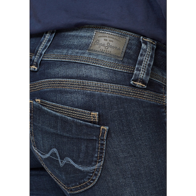 ♕ Pepe Jeans Regular-fit-Jeans »VENUS«, mit Badge versandkostenfrei auf