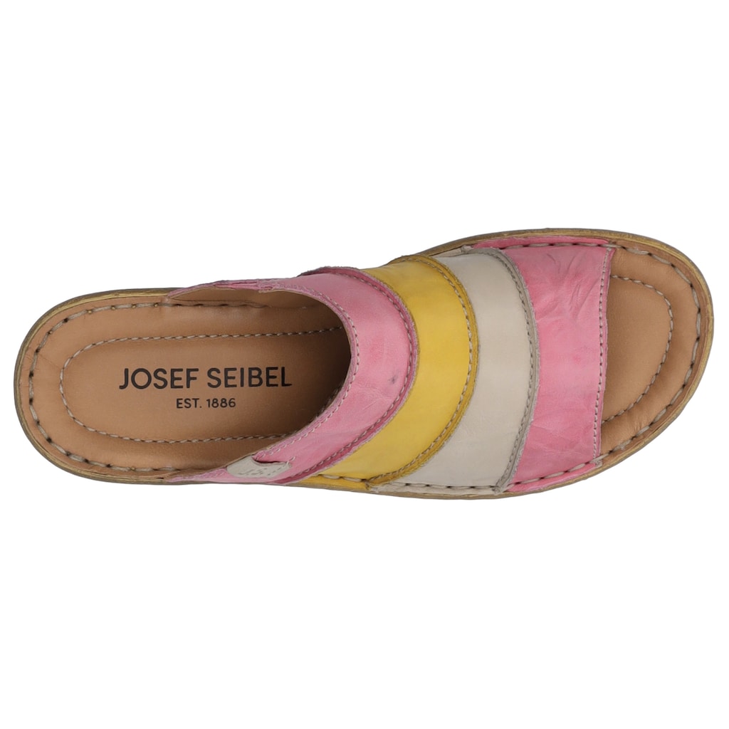 Josef Seibel Pantolette »Catalonia«, in schöner Farbkombi