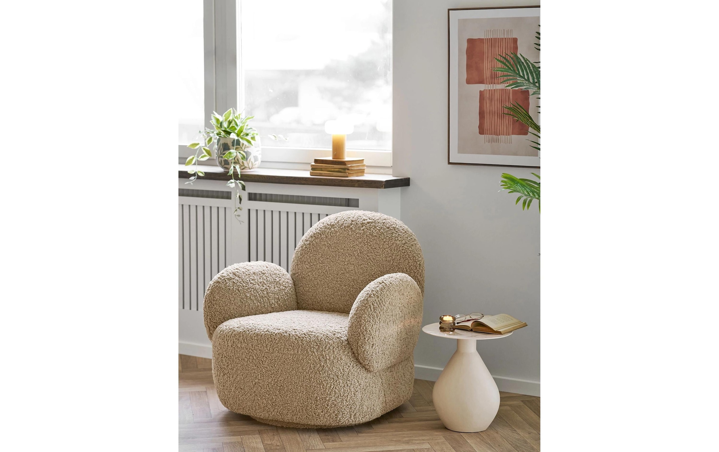 House Nordic Beistelltisch »Calais, 36 x 40 cm«