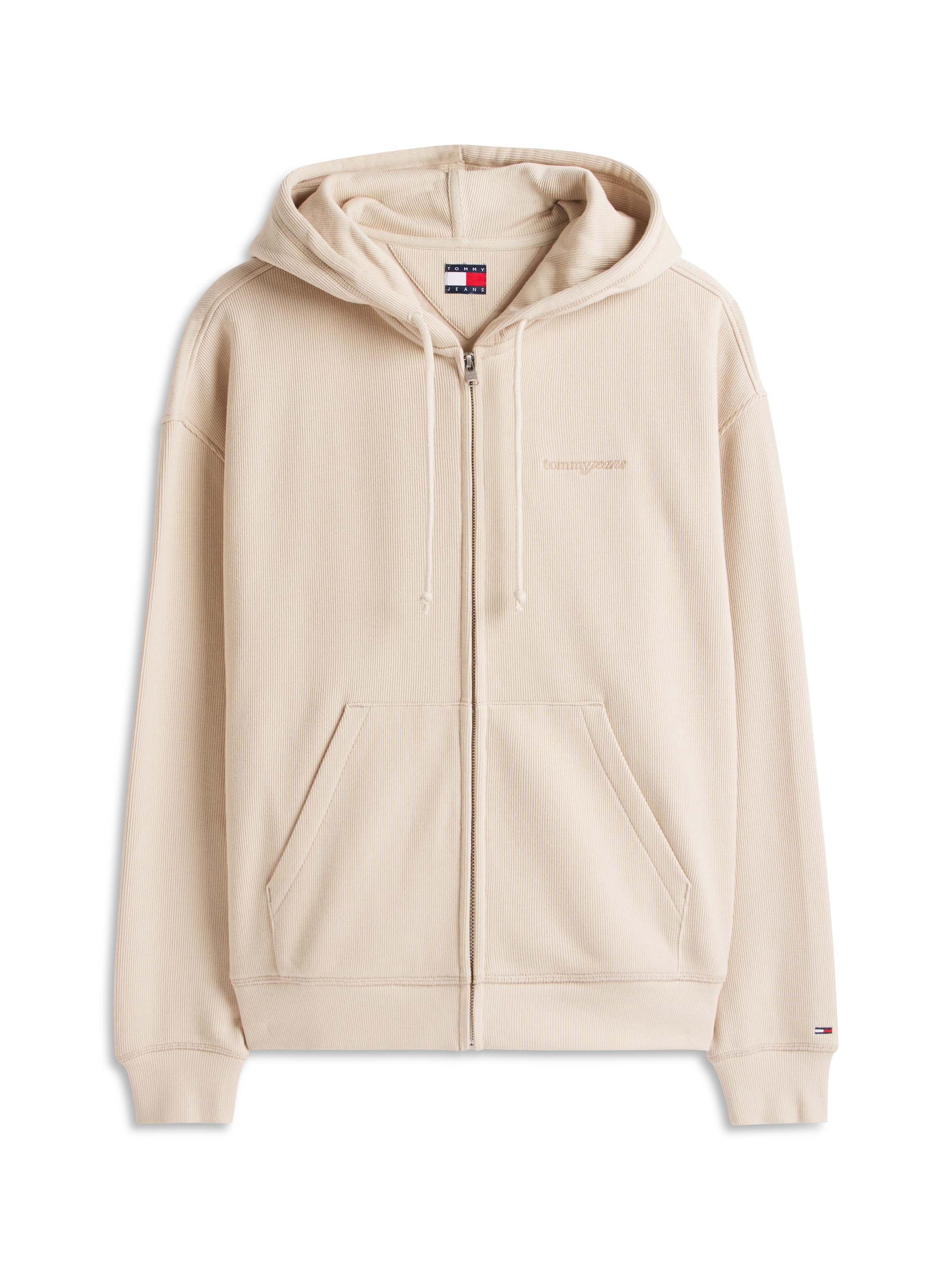 Tommy Jeans Sweat à capuche »TJM 90S SCRIPT RIB FLEECE«