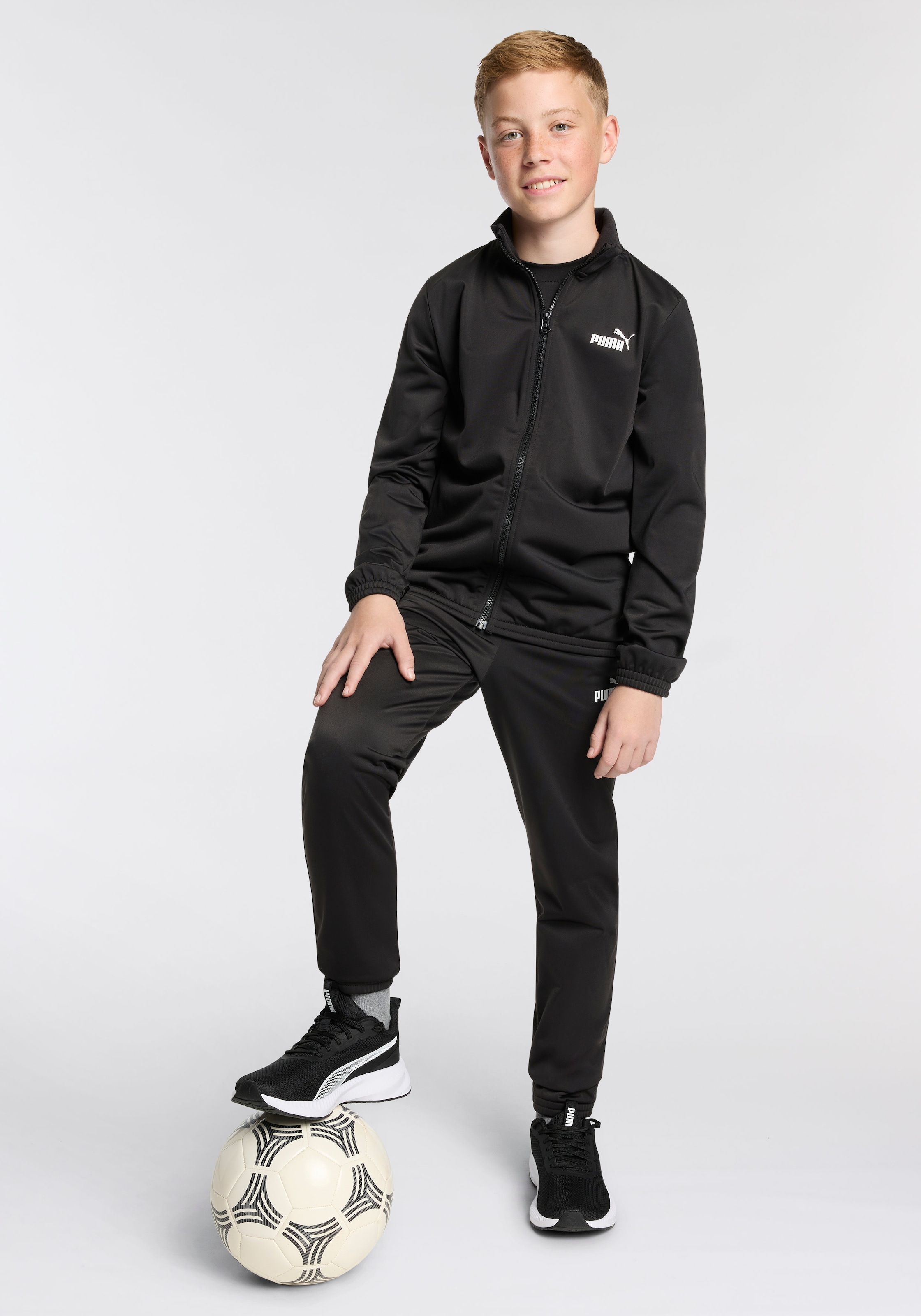 PUMA Trainingsanzug »POLY SUIT B«, (2 tlg.)