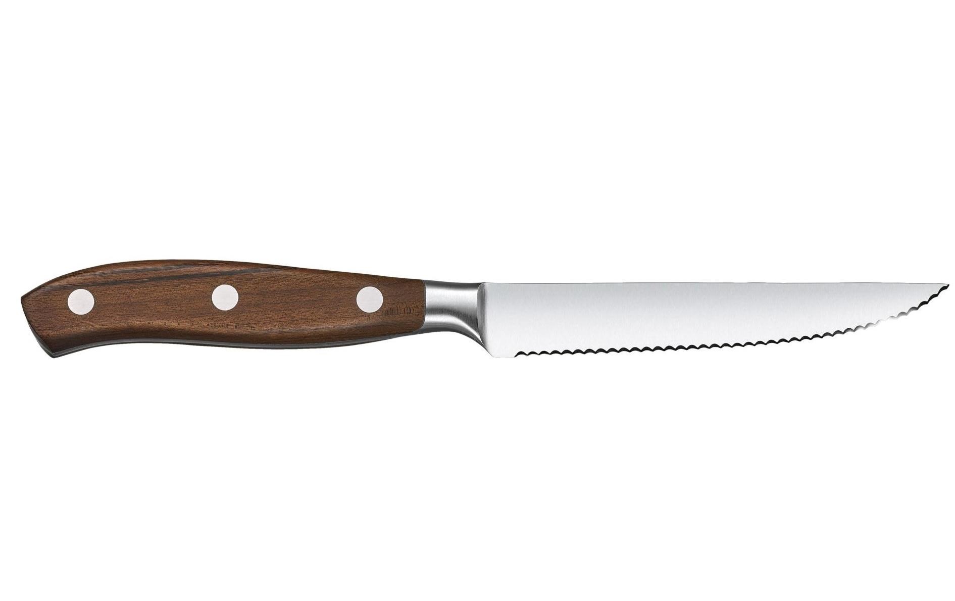 Victorinox Grand Maitre Wood 12cm Serrated Steak Knife
