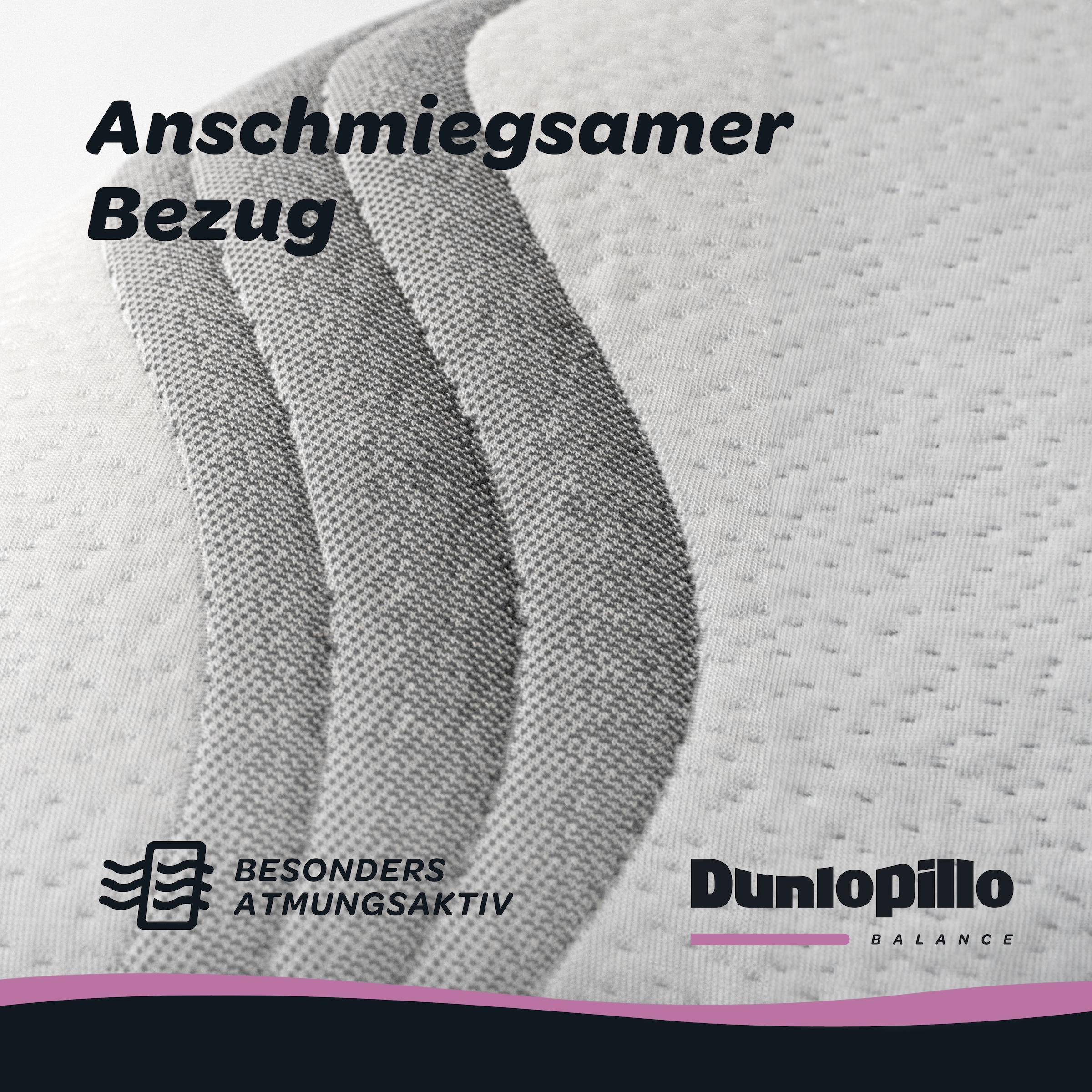 Dunlopillo Nackenstützkissen »Anti-Aging, NEUHEIT, Nackenstützkissen mit zwei Kernkomponenten« Füllung: Viskoschaum 1 Stk. tlg. in Grösse 38 x 53 x 9 cm, für variable Höhenanpassung 7 oder 9 cm