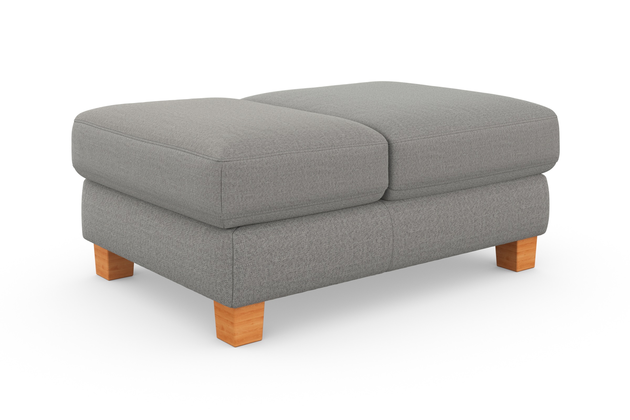 sit&more Polsterhocker »Dundee« mit Klappfunktion, Federkern und hochwertigen Massivholzfüssen