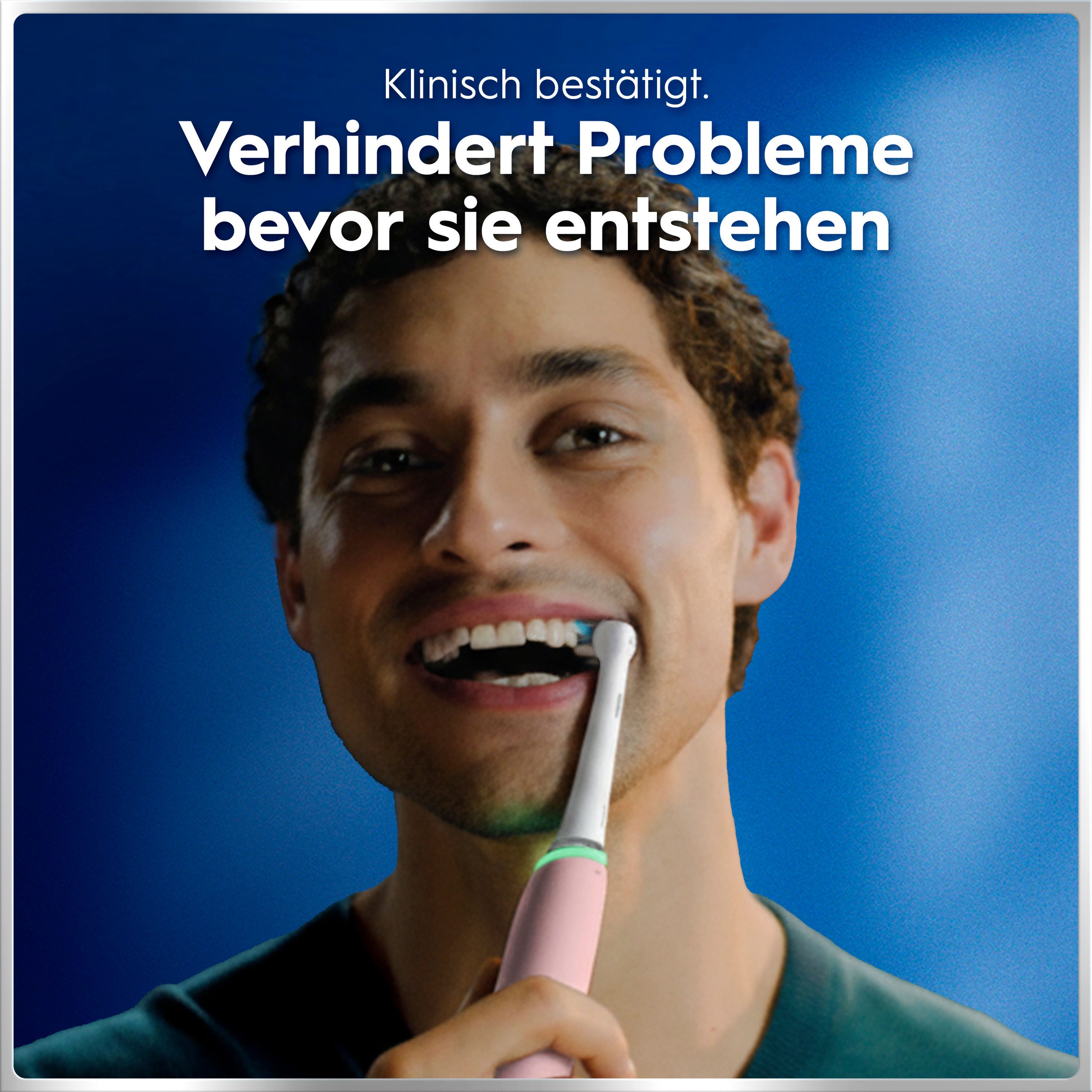 Oral-B Elektrische Zahnbürste »iO Series 6 N« 2 Stk. Aufsteckbürsten Magnet-Technologie, Display & Reiseetui