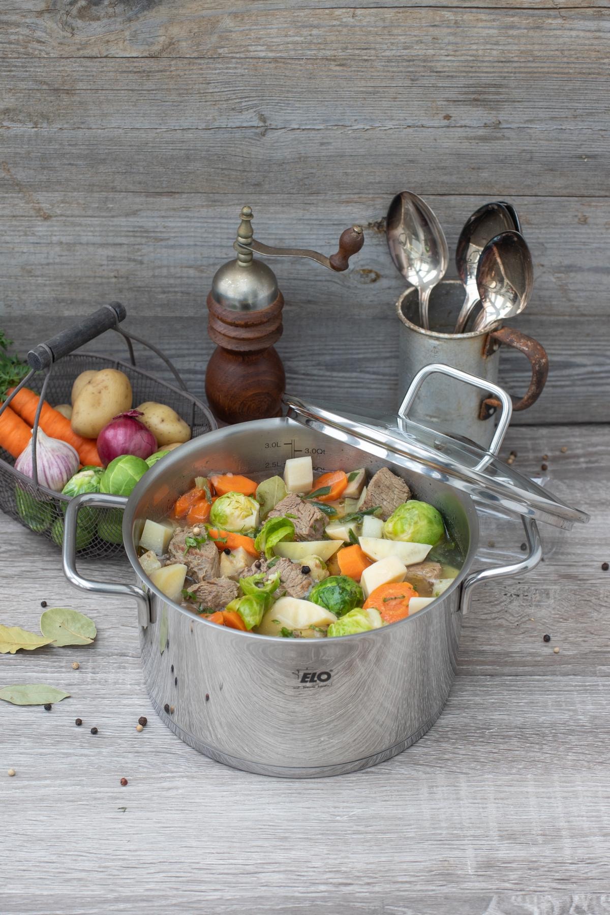 Elo Topf-Set »Citrin 13-teilig« Set, 13 Stk. tlg. Edelstahl 18/10