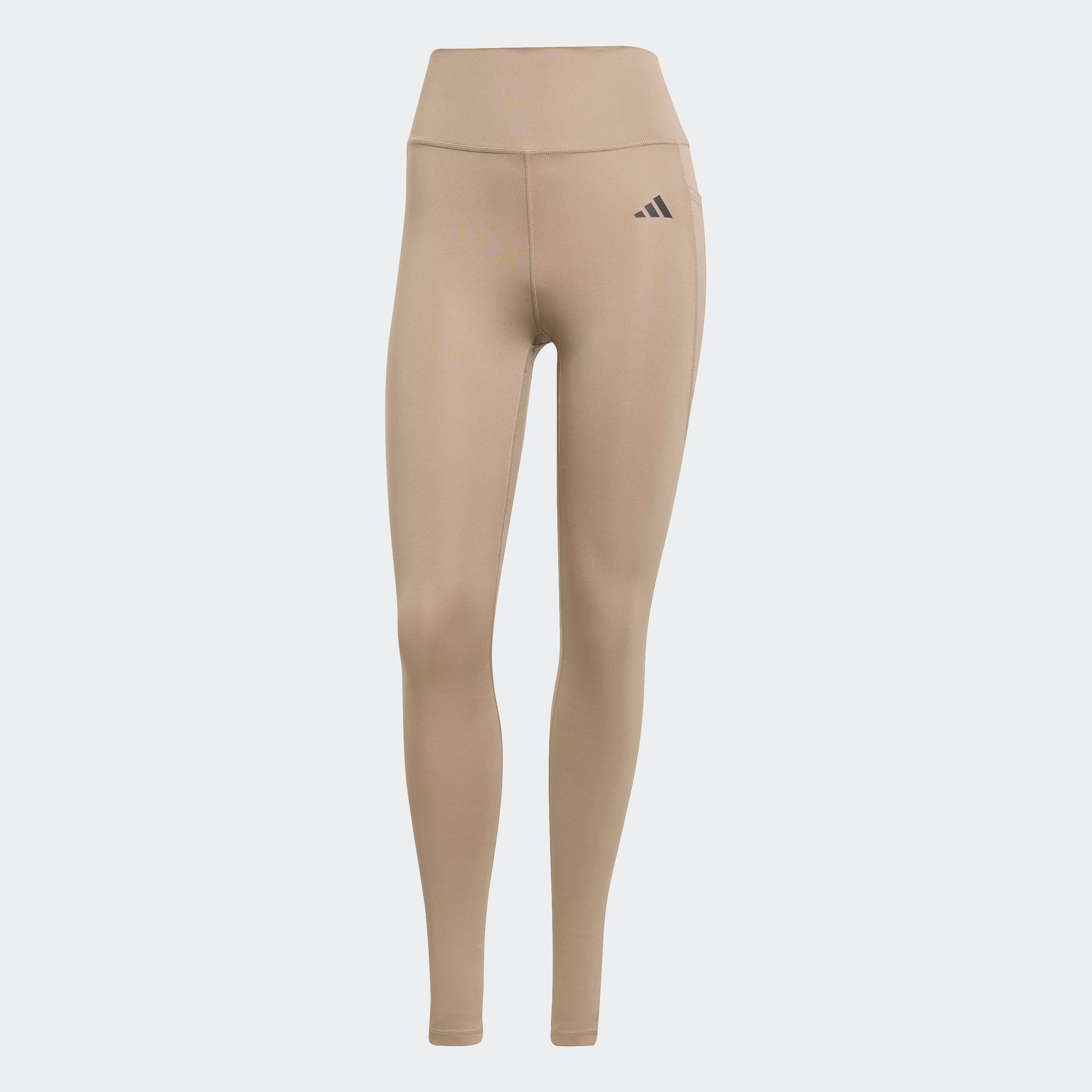 adidas Performance Trainingstights »OPTIMÉ ESSENTIALS STASH POCKET LEGGINGS, KOMPLETTE LÄNGE«  für Fitness, mit Climacool® Technologie, ohne Verschluss