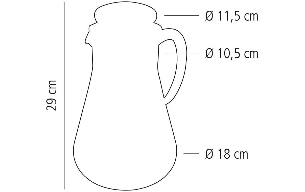 APS Karaffe »Saftkanne 3 Liter«