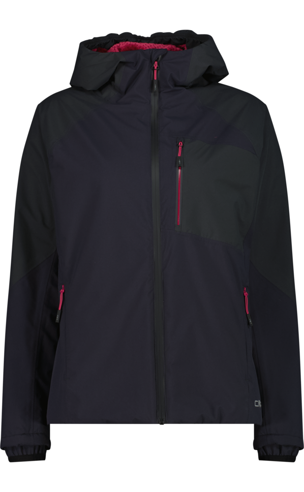 CMP Veste fonctionnelle »WOMAN JACKET FIX HOOD« avec capuche look sportif, avec capuche, en matière polyester