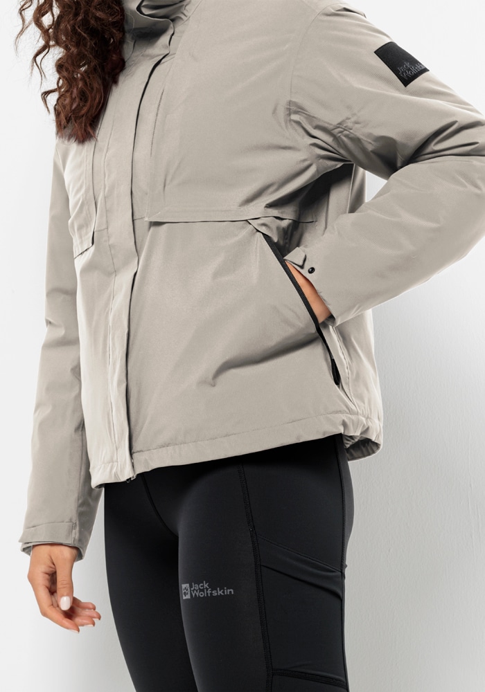 Jack Wolfskin Funktionsjacke »WANDERMOOD JKT W«, mit Kapuze