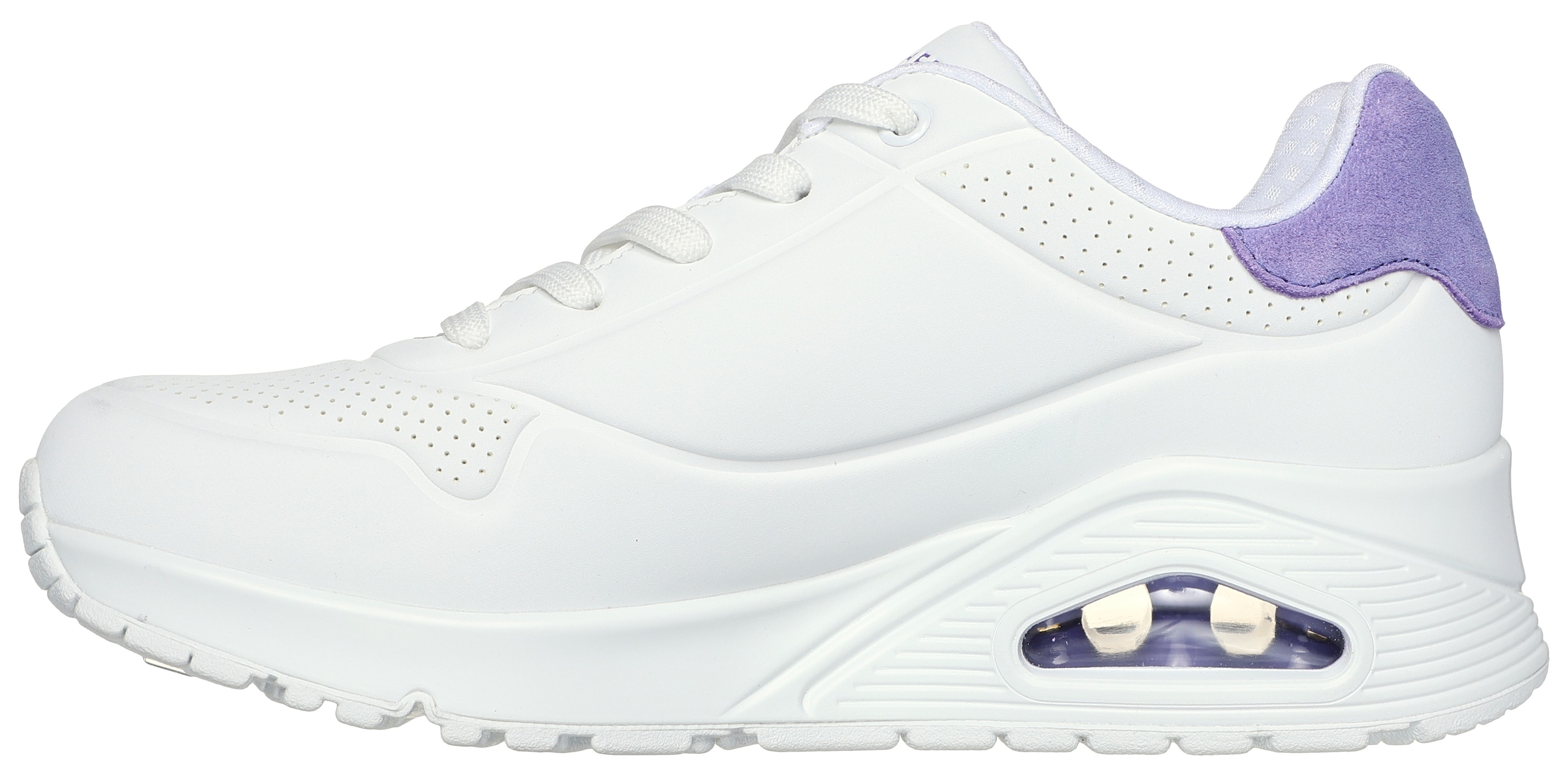 Skechers Sneaker »UNO - POP BACK«, Freizeitschuh, Halbschuh, Schnürschuh komfortabler Skech-Air Funktion