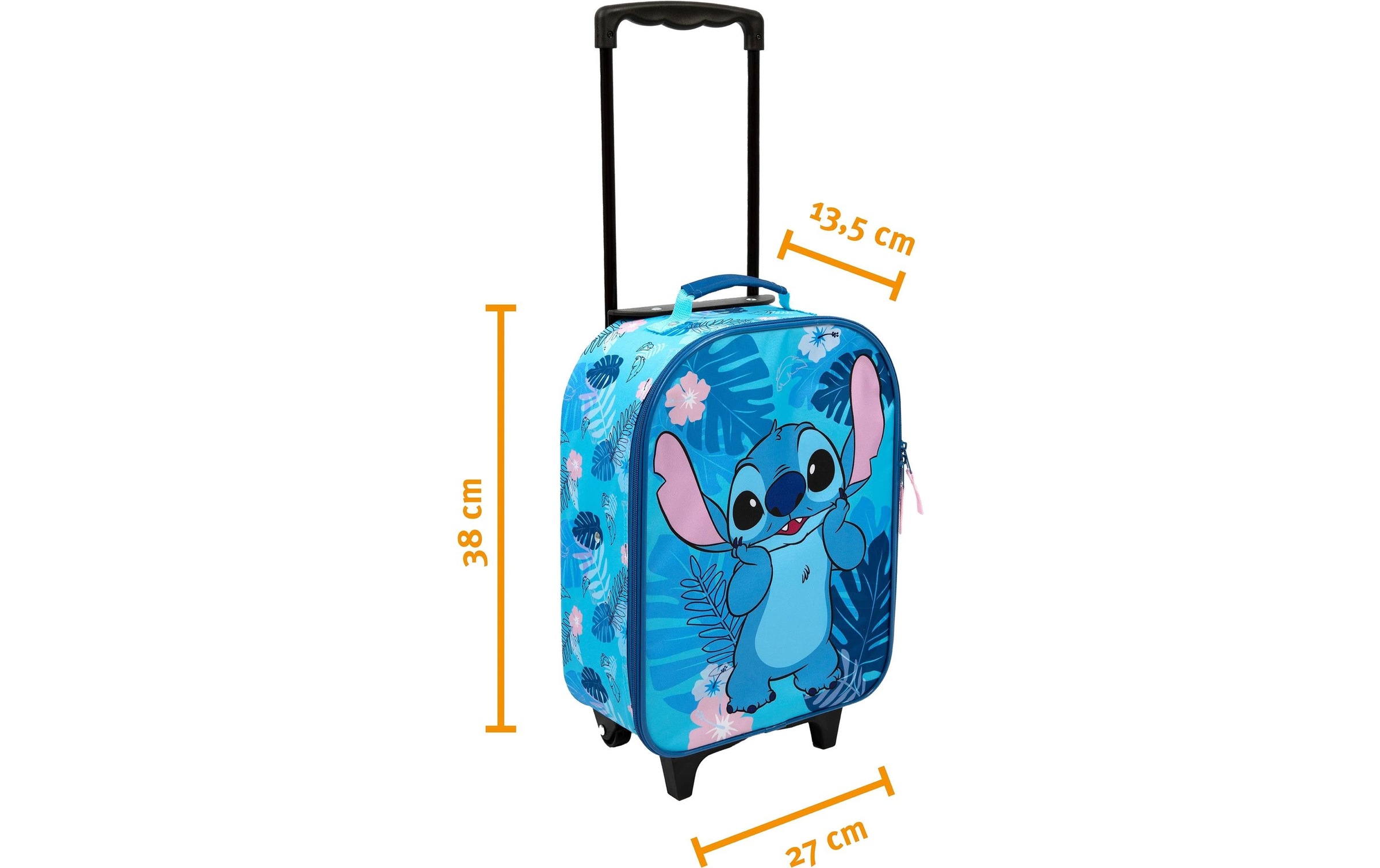 UNDERCOVER Kinderkoffer »Lilo & Stitch 13 l«, 2 Rollen