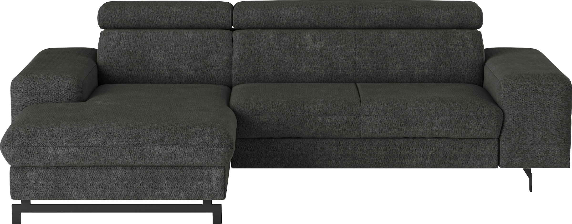COTTA Ecksofa »Emma L-Form«, mit Kopfteilverstellung, wahlweise mit Bettfunktion & Bettkasten