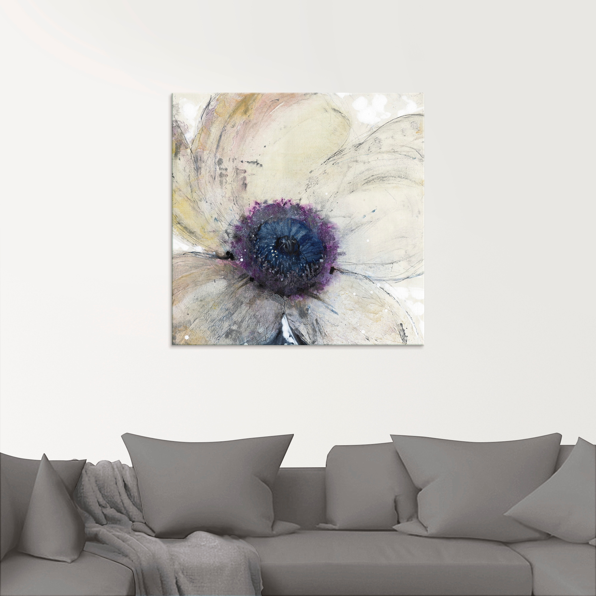 Artland Glasbild »Blumenfluss II« Blumen 1 Stk. tlg. in verschiedenen Grössen