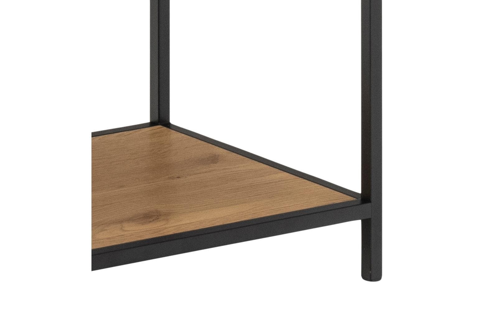 AC Design Regal »Seaford 135 x 35 x 150 cm, Nature/Schwarz«