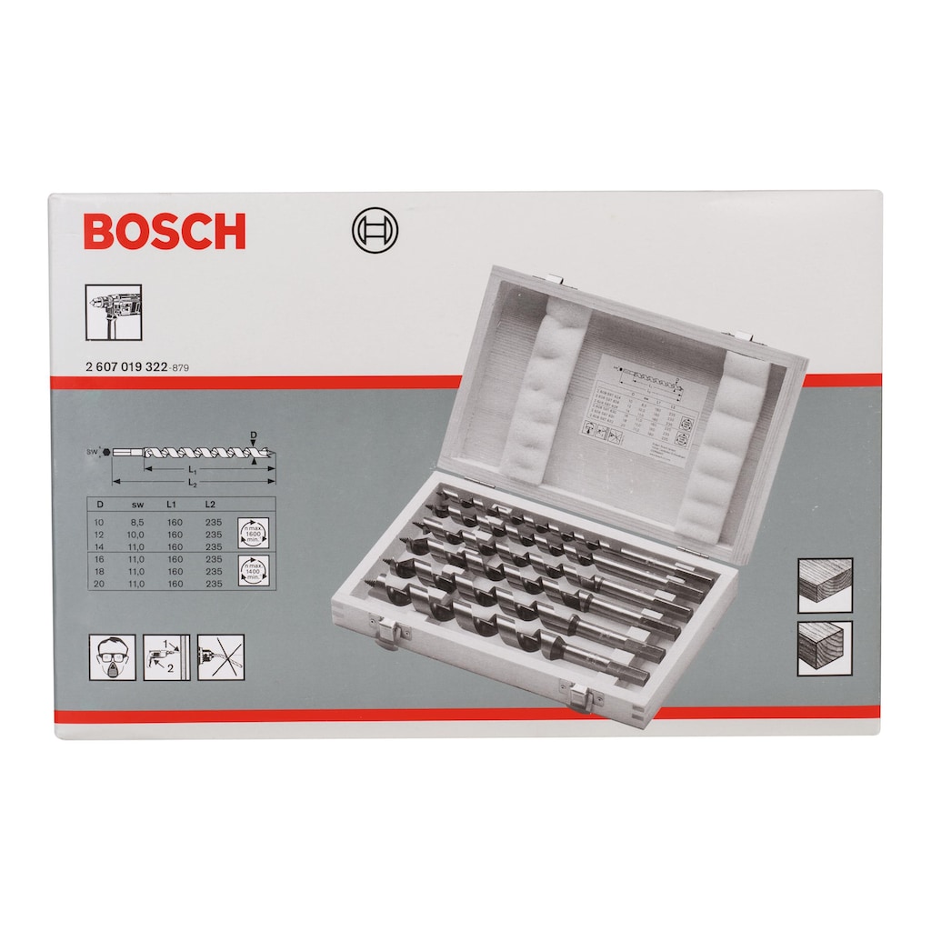 Bosch Professional Holzbohrer, (6 tlg.)