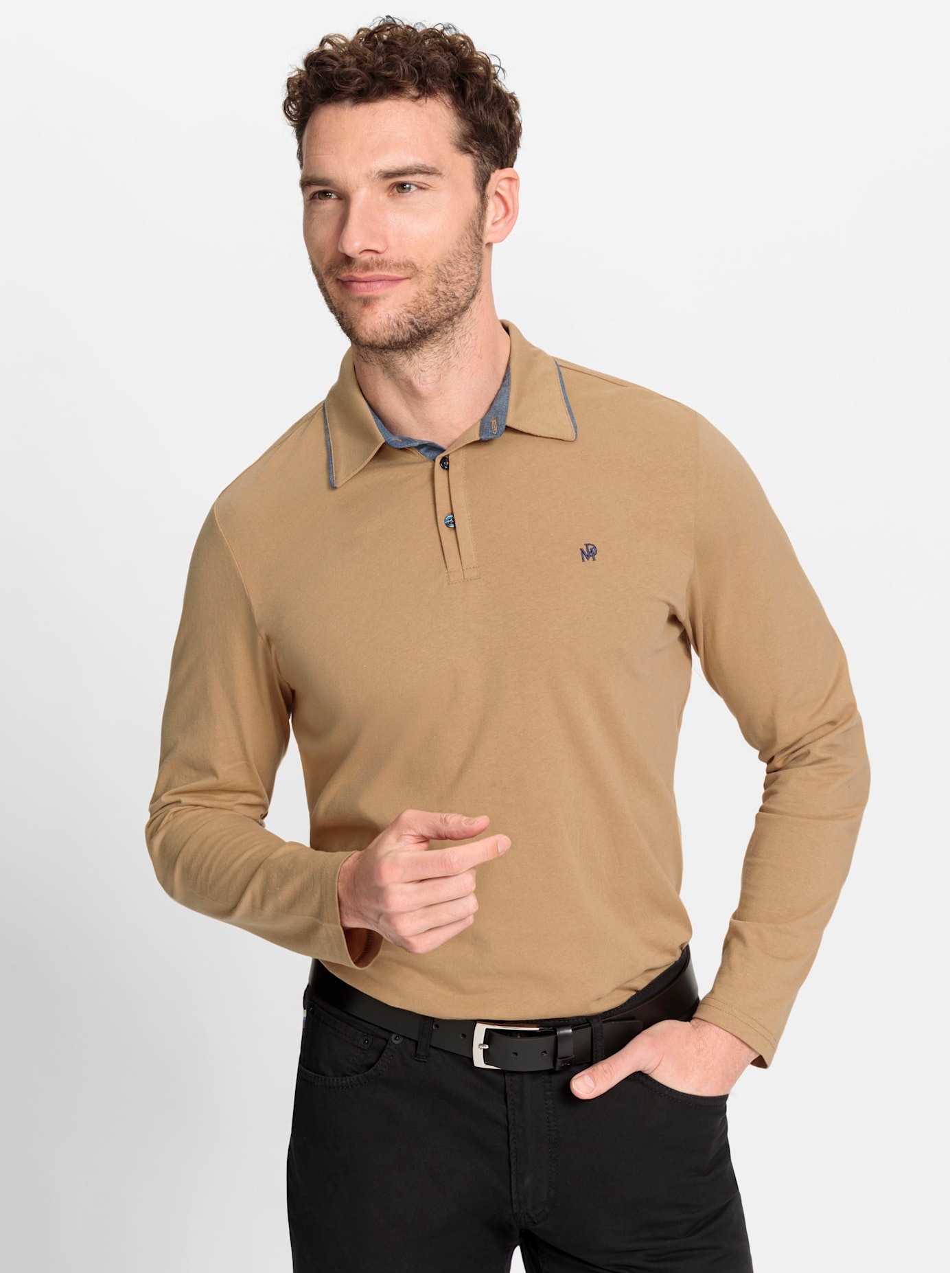 Marco Donati Langarmshirt »Langarm-Shirt«, (1 tlg.)