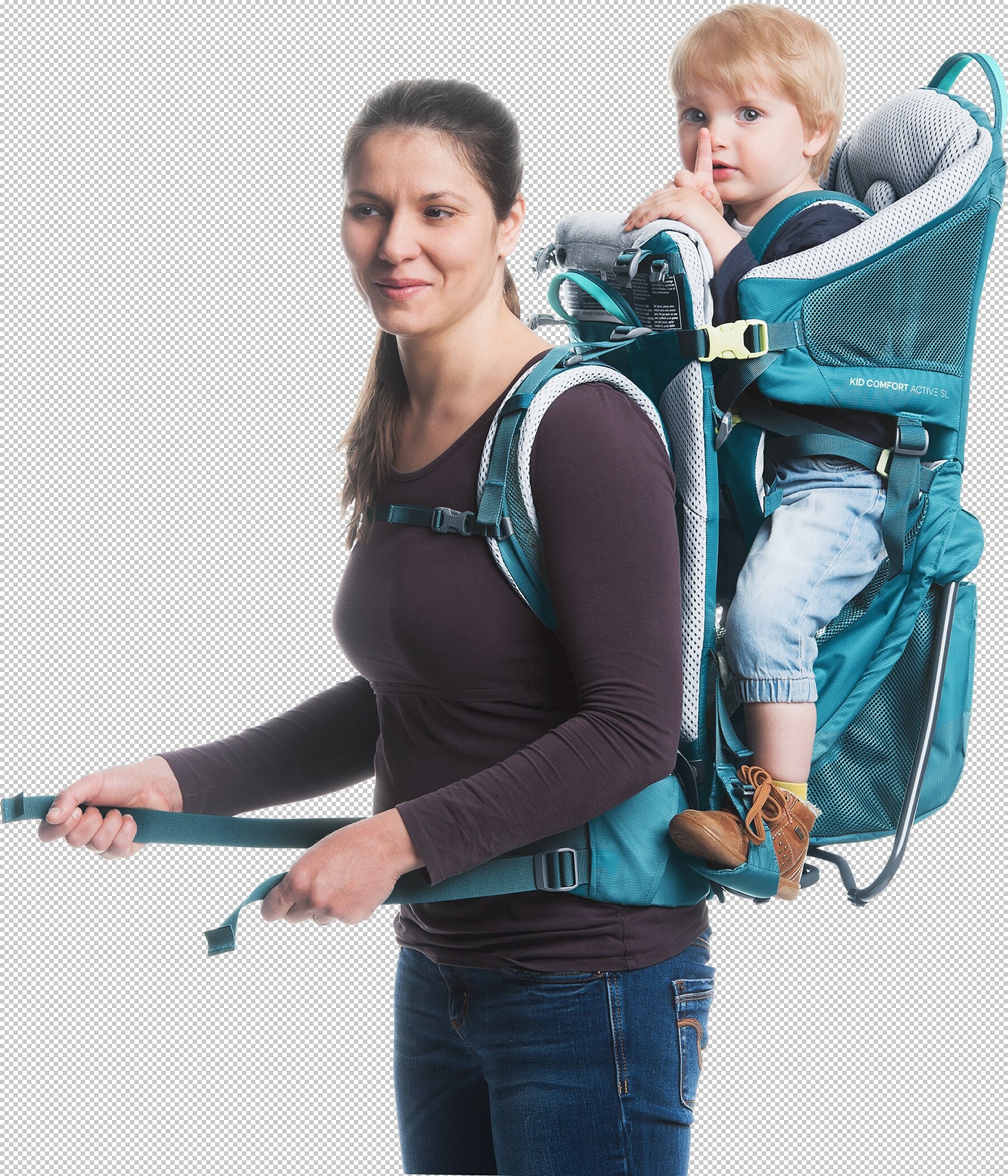 deuter Porte-bébé »Kid Comfort Active SL« design ergonomique, adapté dès 8 mois