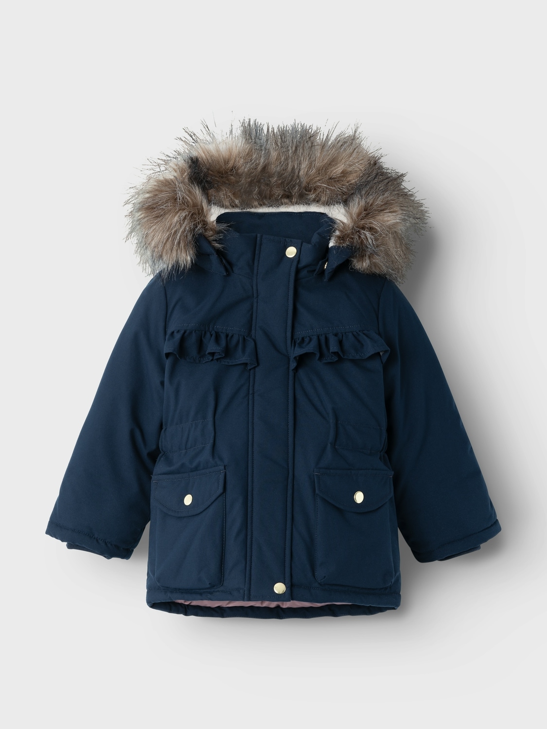 Name It Parka »NMFMASTER PARKA JACKET PB«, mit Kapuze