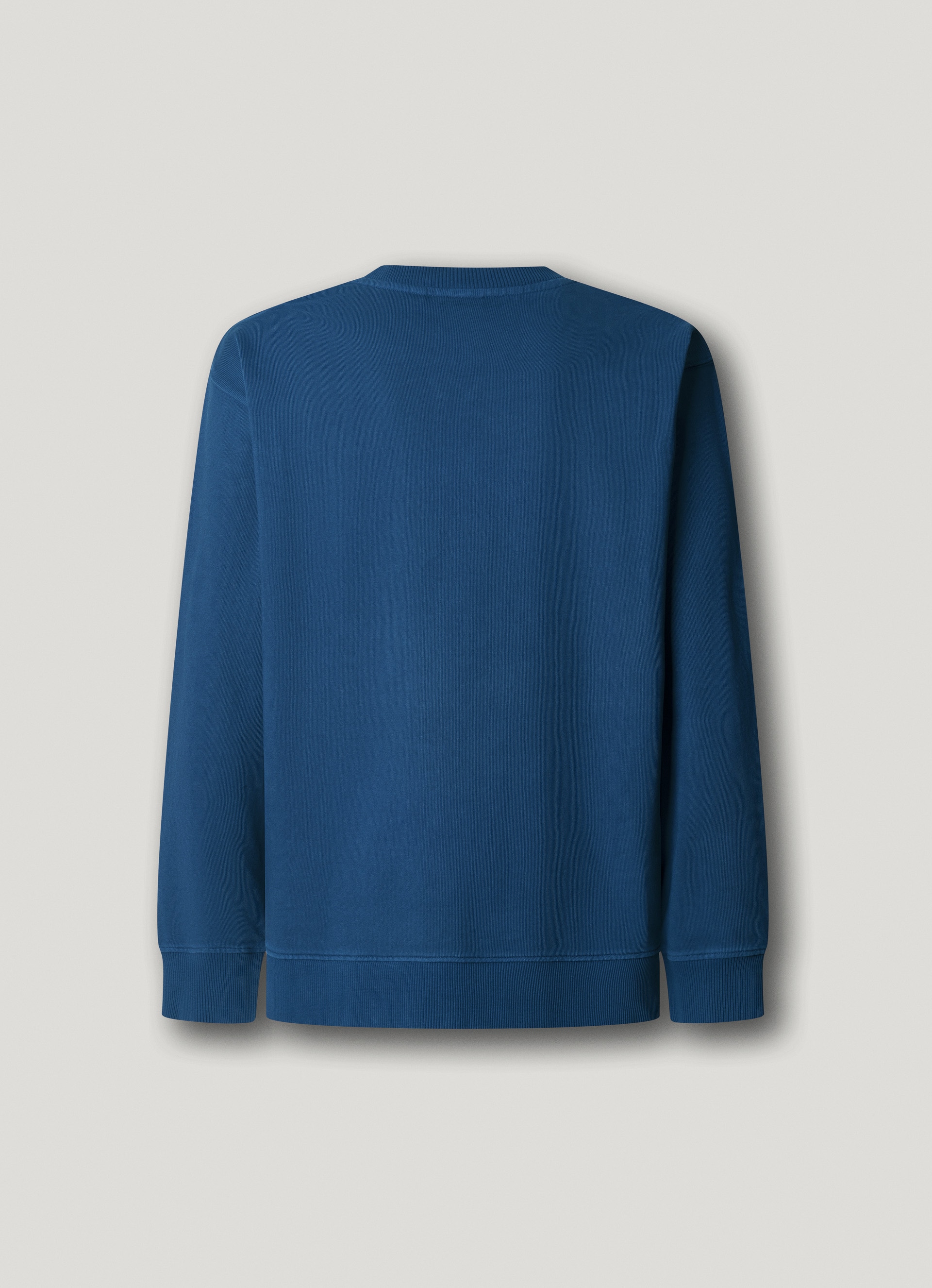 Pepe Jeans Sweat-shirt »JOHN CREW«, mit Rippeinsatz am Rundhals, Logoschriftzug
