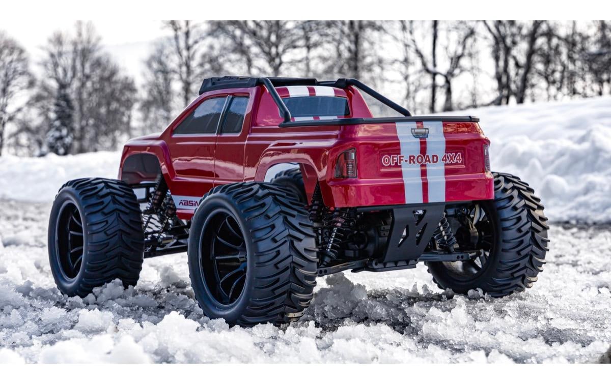 RC-Monstertruck »Absima AMT3.4-V2 EP Brushless 4WD ARTR,«, Lackiert
