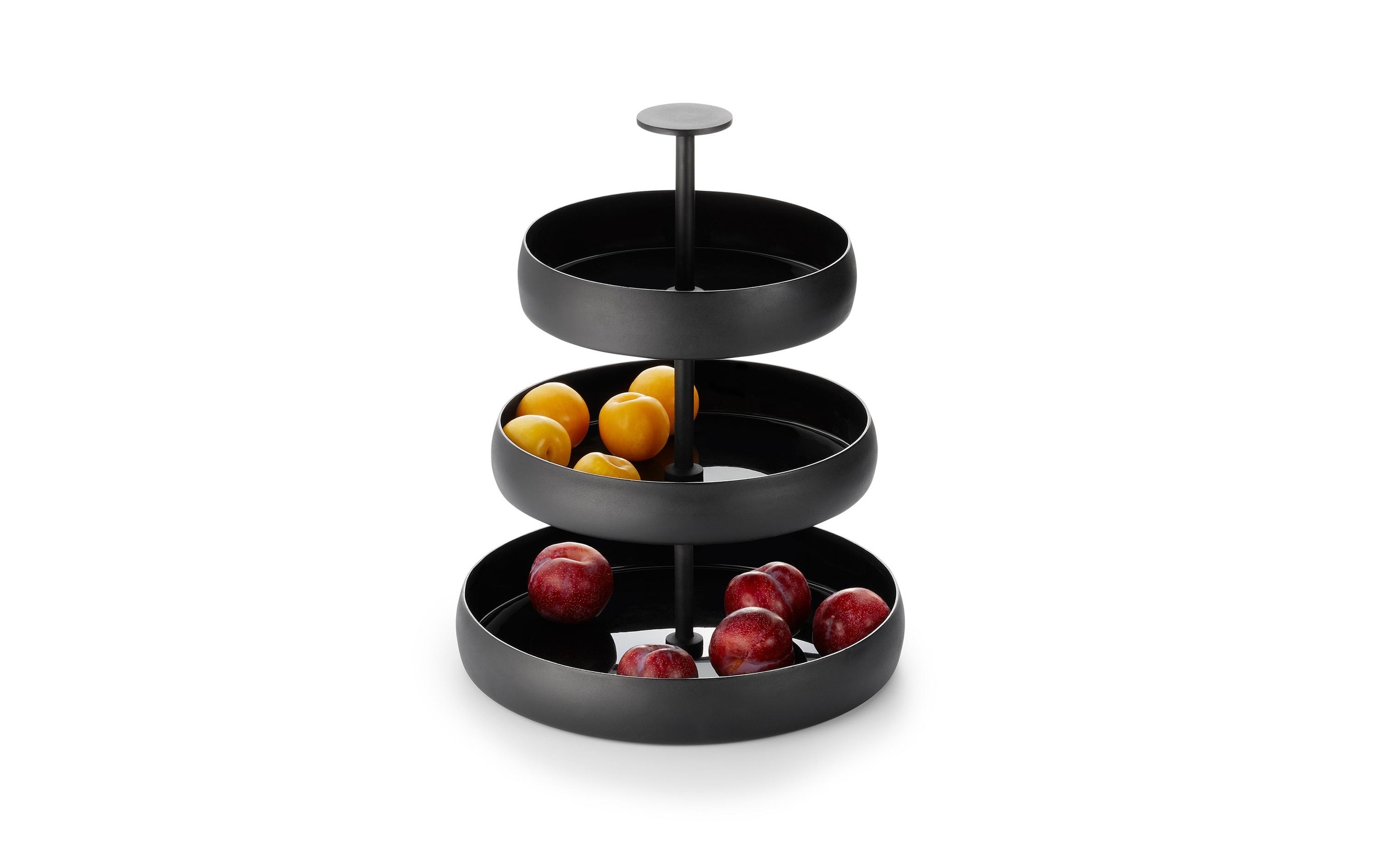 Image of PHILIPPI Etagere "Negretto 31 x 31 x 42 cm," Servier-Ständer