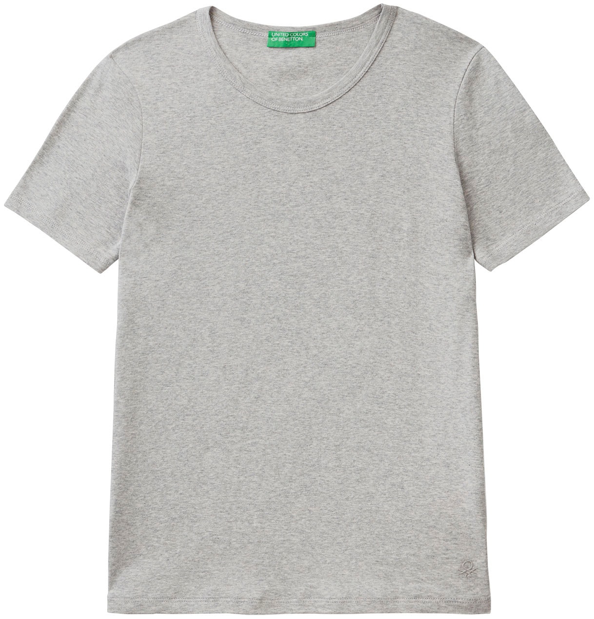 T-Shirt, ♕ feiner United in Benetton of versandkostenfrei Rippenqualität Colors kaufen