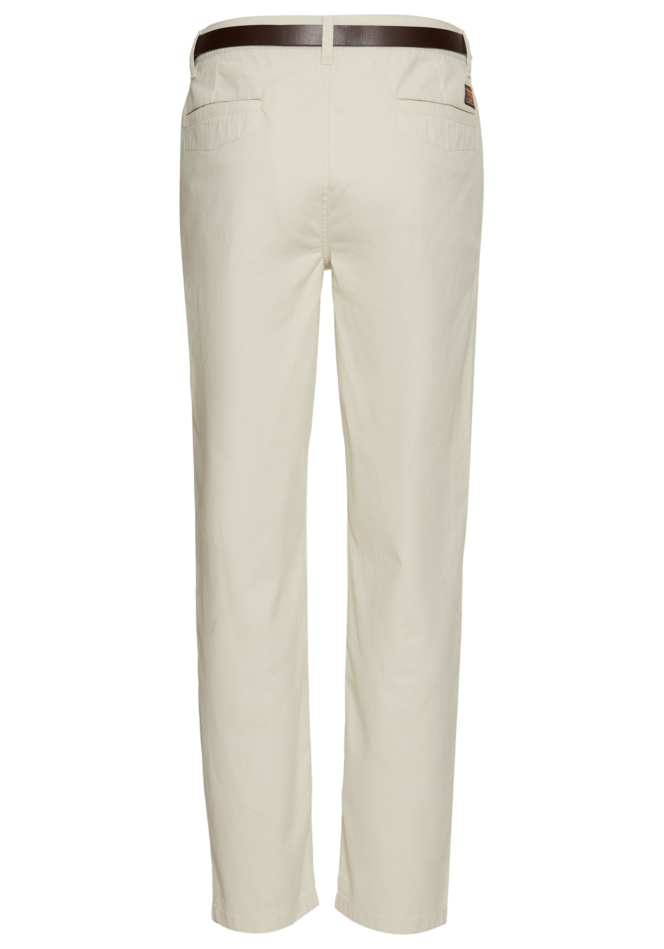 Bruno Banani Chinohose, (Set, mit abnehmbarem Gürtel)