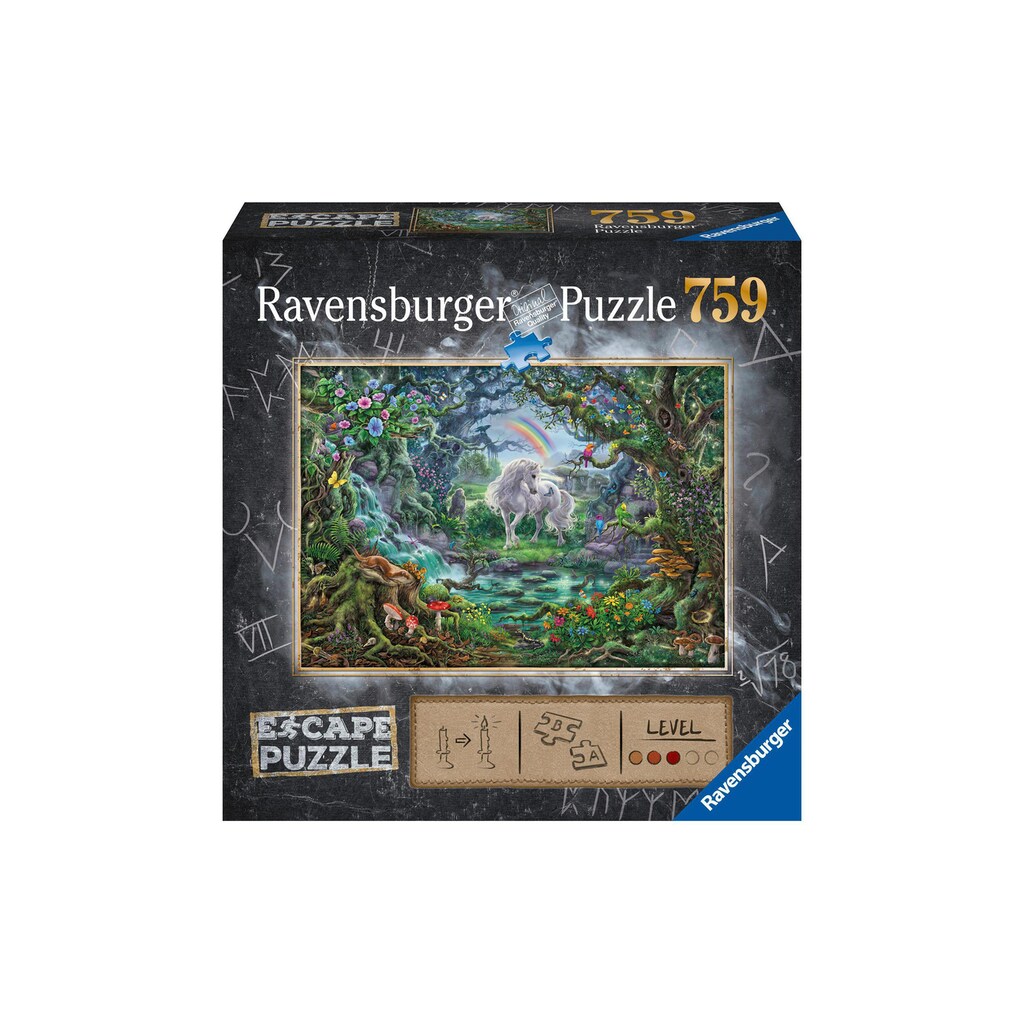 Ravensburger Puzzle »Puzzle Escape Unicorn«, (759 tlg.)