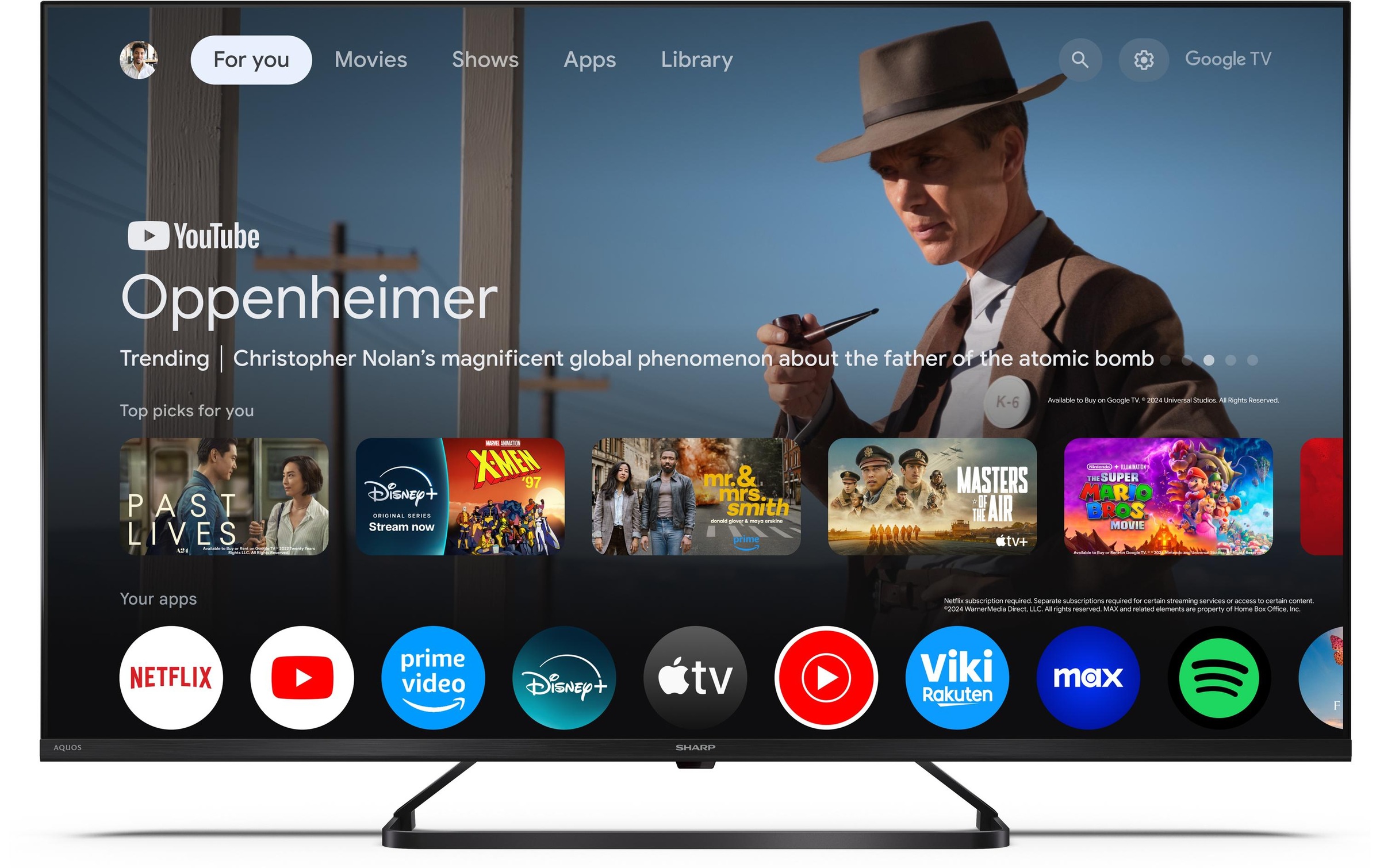   Téléviseur QLED »43HP6265E« 108 cm/43 ″