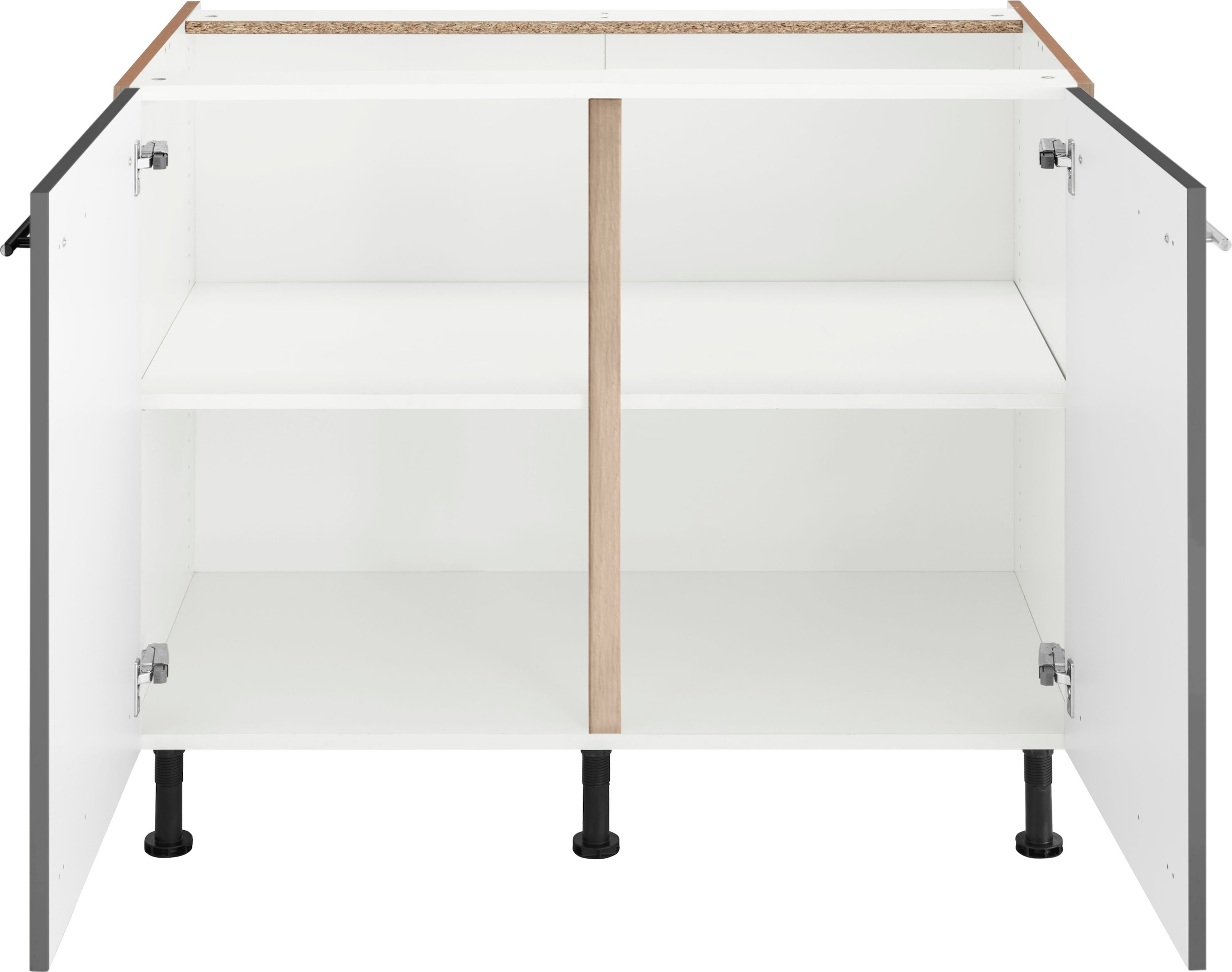 OPTIFIT Unterschrank »Bern«, 100 cm breit, mit 2 Türen, mit höhenverstellbaren Füssen