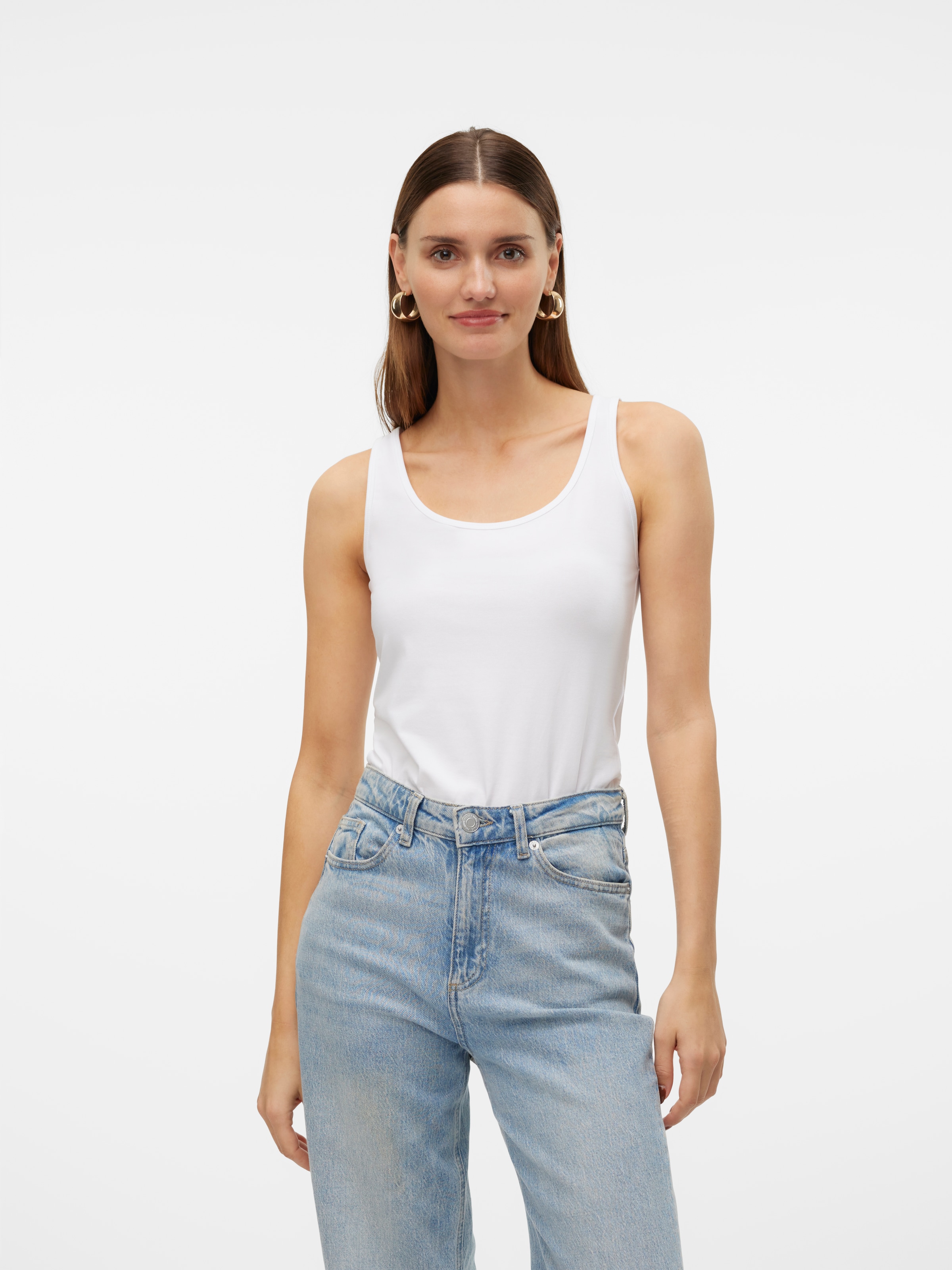 Vero Moda Shirttop »VMLULU LONG TANK TOP JRS GA NOOS«