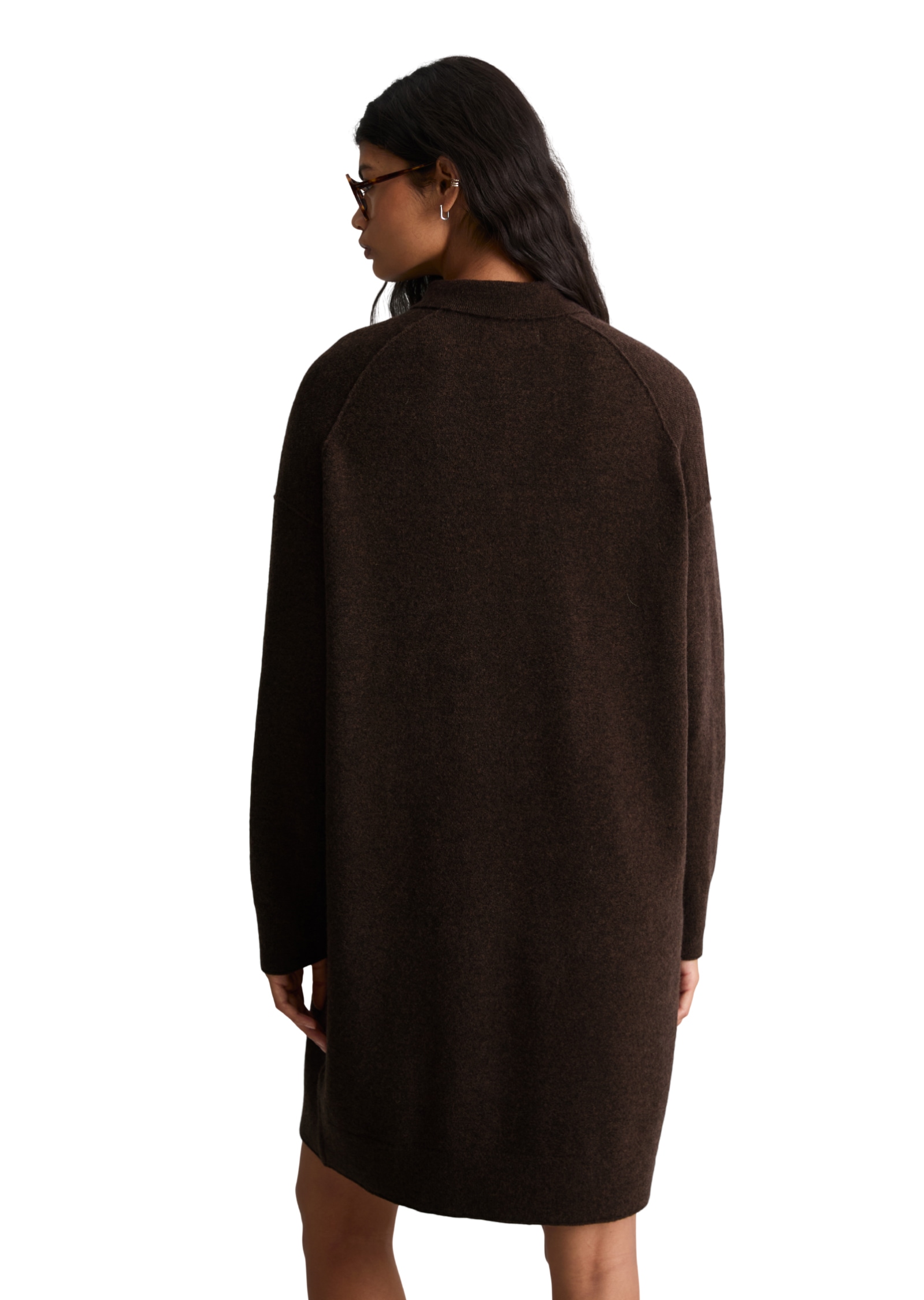 Marc O'Polo DENIM Strickkleid oversize aus weichem Schurwolle-Mix