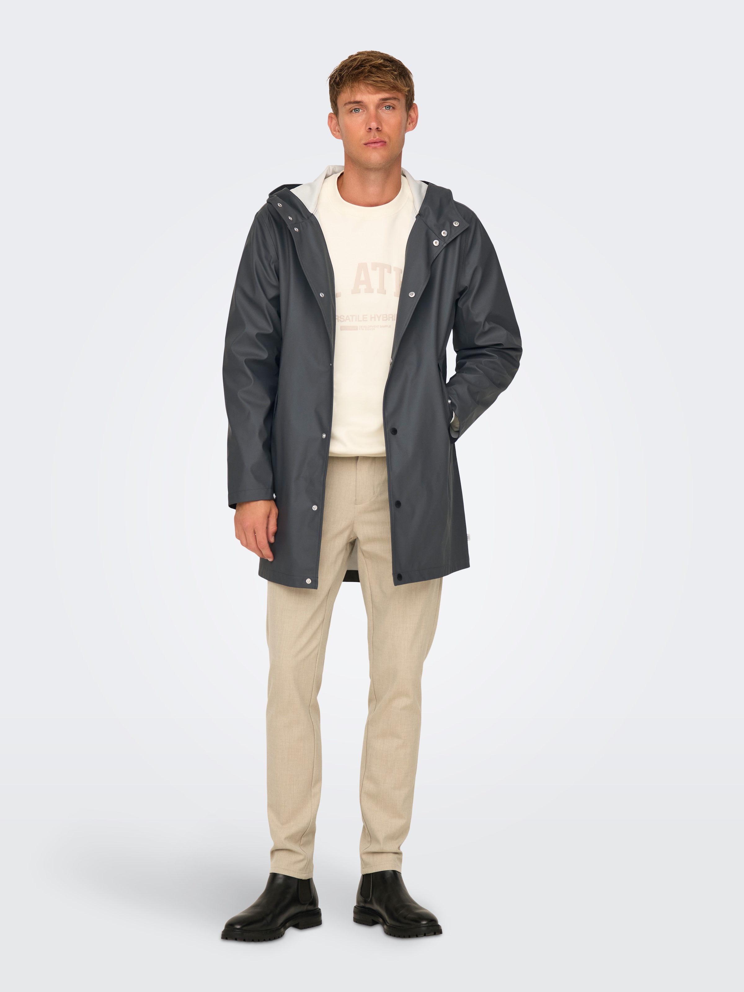 ONLY & SONS Regenmantel »ONSLUCA RAIN COAT OTW«