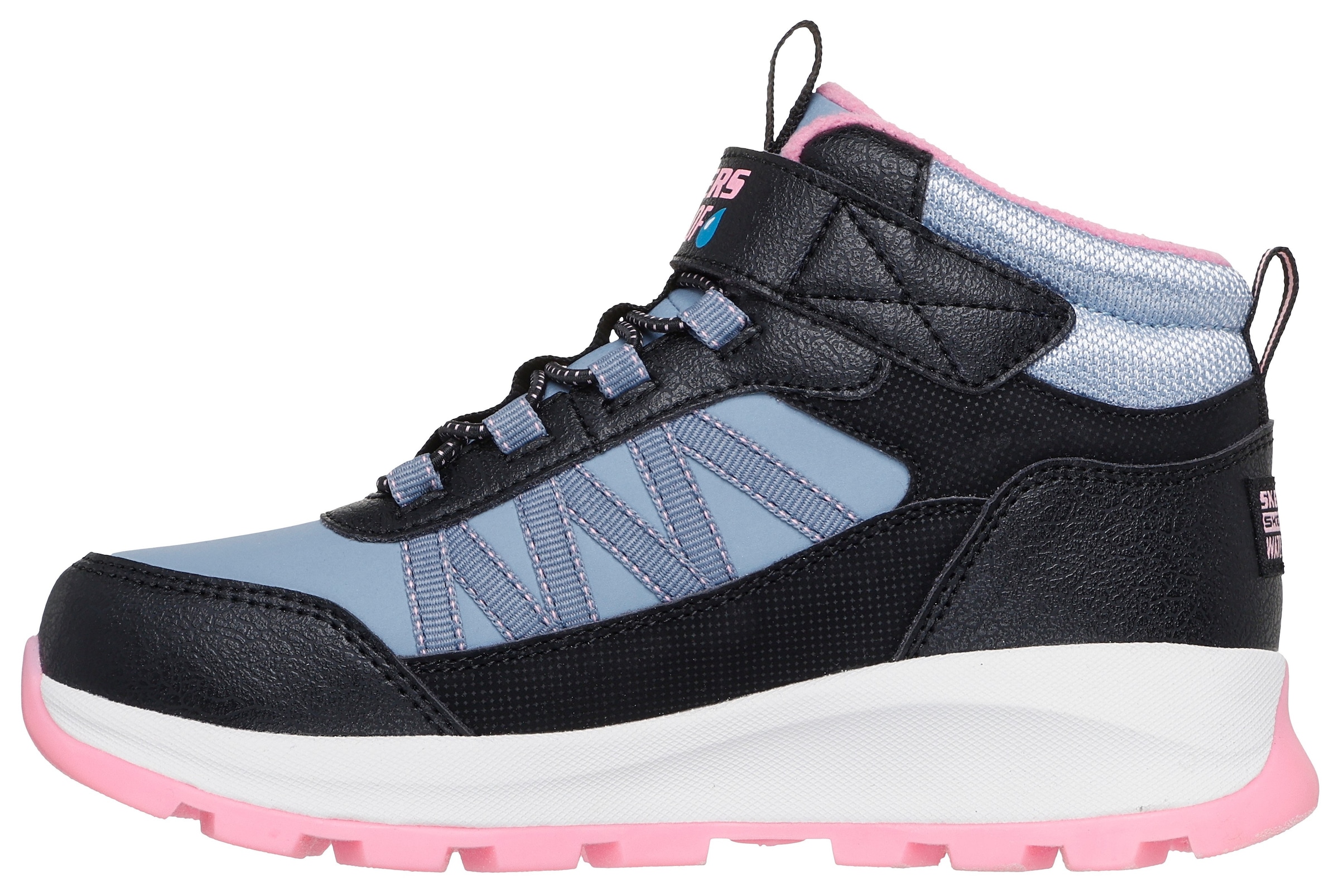 Skechers Klettstiefel »STORM BLAZER«  Winterboots, wasserabweisend, Grössenschablone zum Download