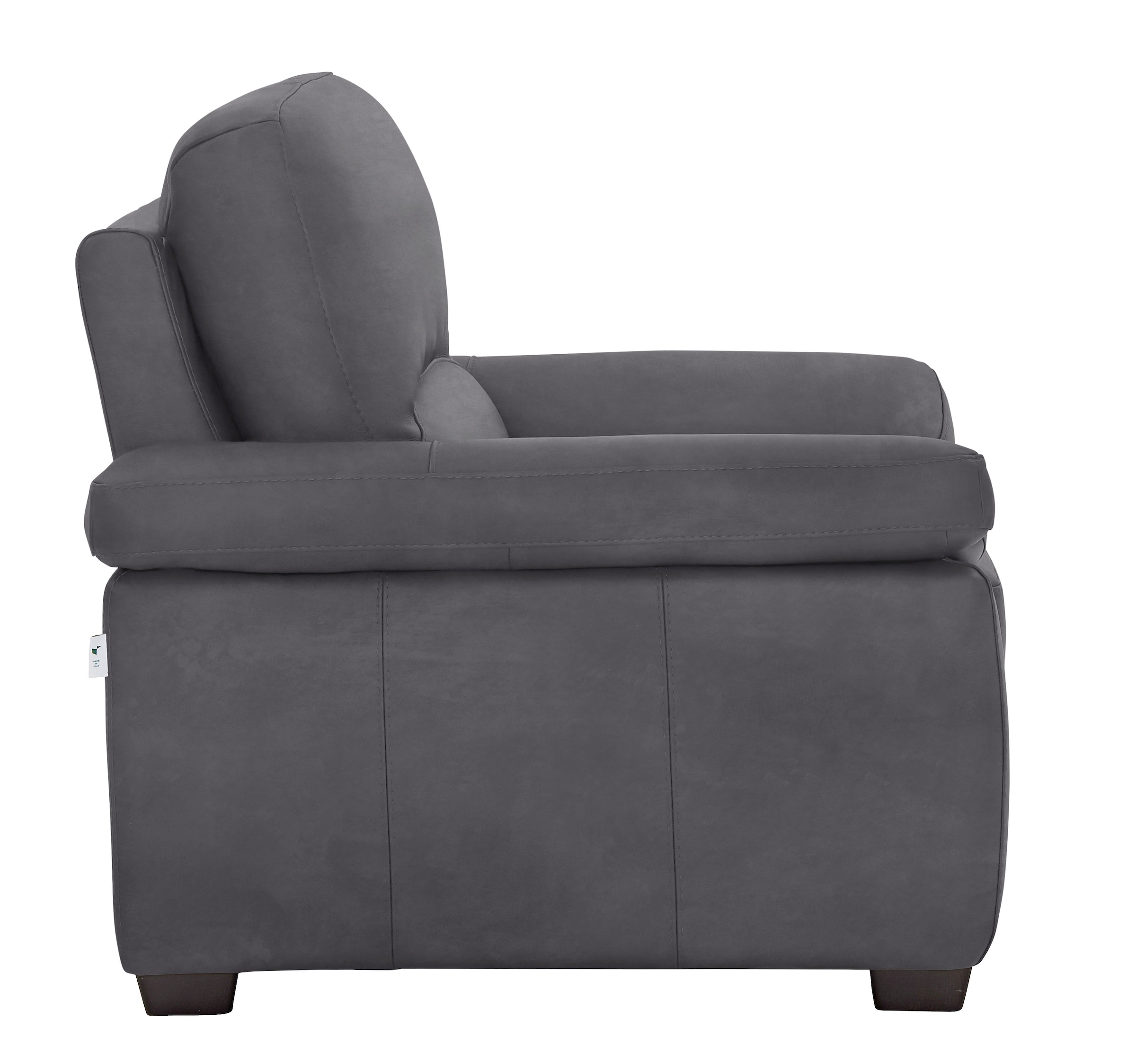 CALIA ITALIA Fauteuil »Gaia, in edlem Design und mit erstklassigem Sitzkomfort« aus pflegeleichtem Luxus-Microfaser Ginevra Hydro Care