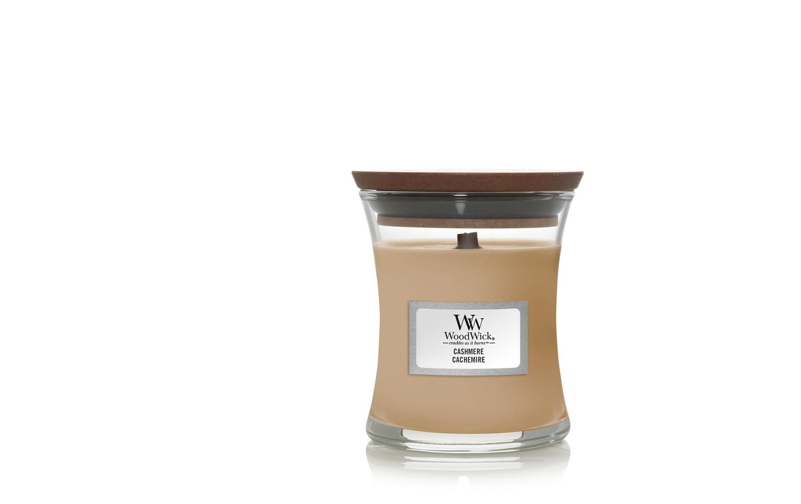 Image of Woodwick Duftkerze "Cashmere Mini Jar"