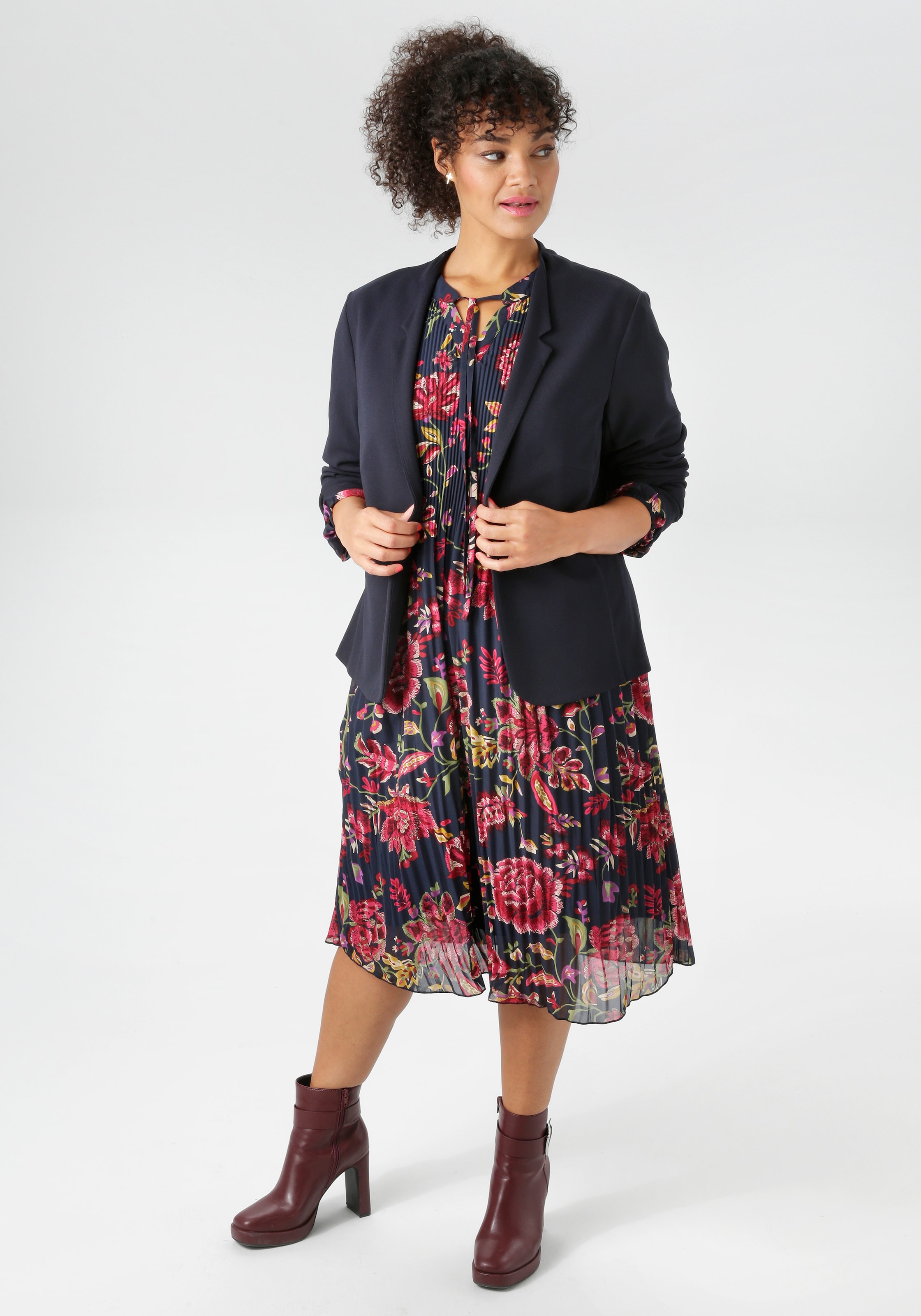 Image of Aniston PLUS Boleroblazer kurzer, verschlussloser Damen-Bolero