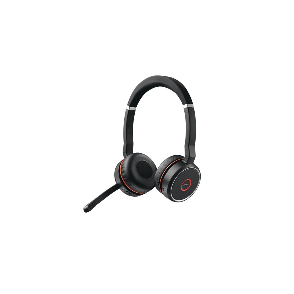 Jabra Headset »Evolve 75SE UC Duo«, Active Noise Cancelling (ANC)