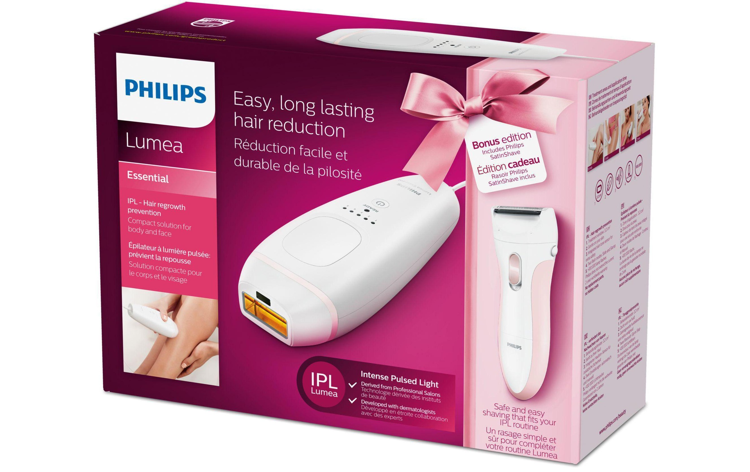 Philips IPL-Haarentferner »Lumea BRI858/04«, 100.000 Lichtimpulse