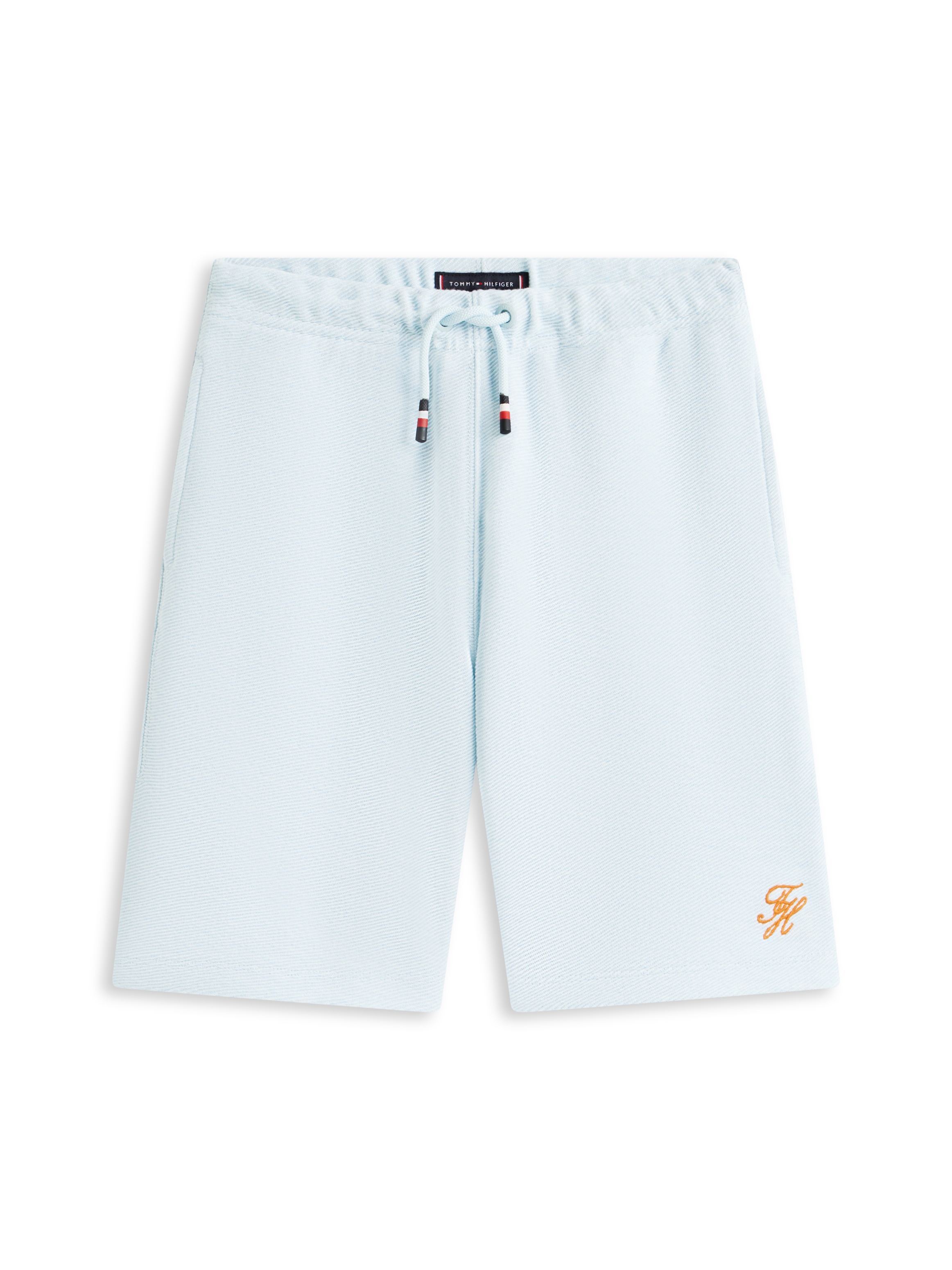 Tommy Hilfiger Shorts »TH SCRIPT JERSEY TWILL SHORT«  Kinder bis 16 Jahre, weites Bein