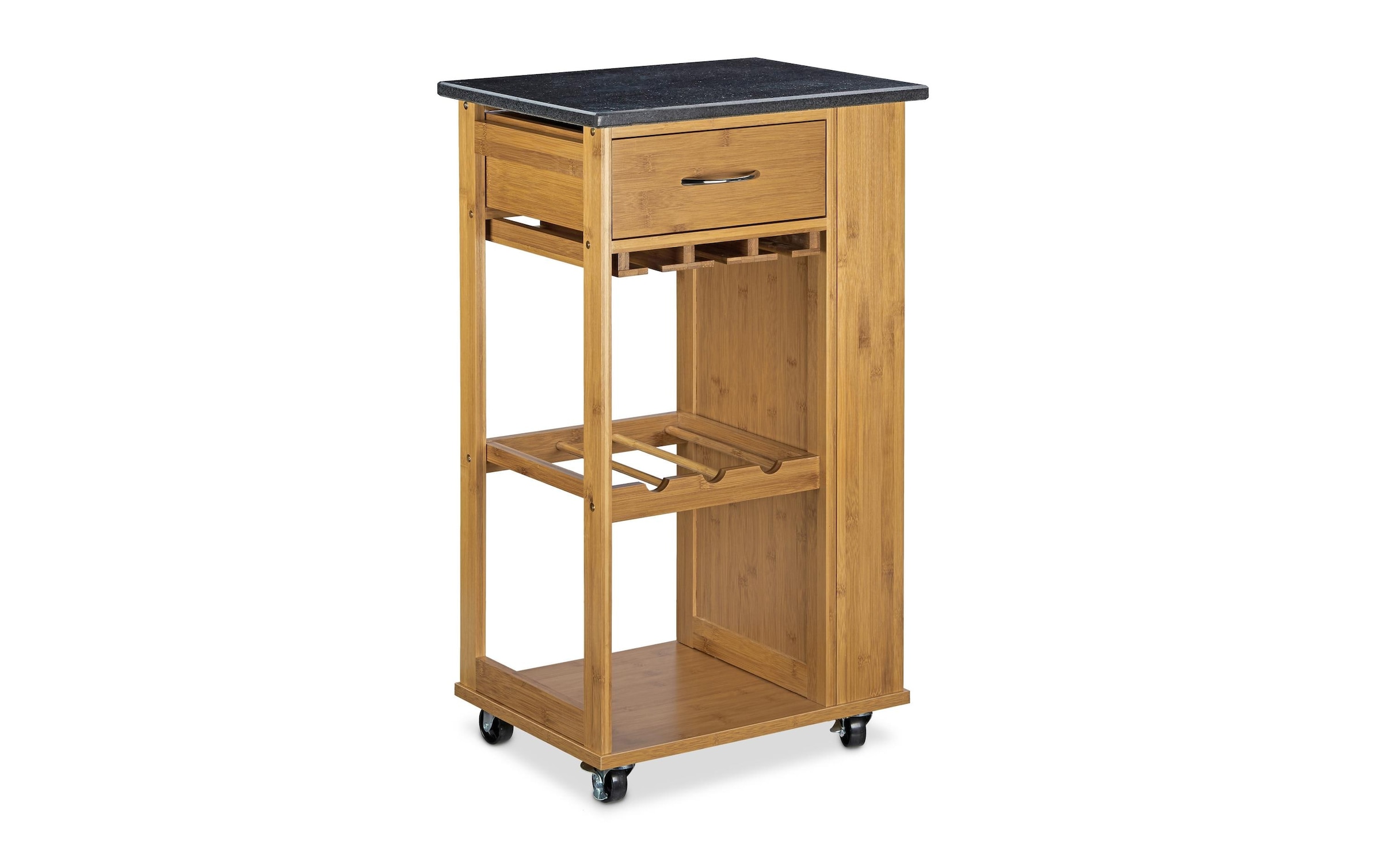 relaxdays Chariot de cuisine »Küchentrolley Alfred mit Stauraum«