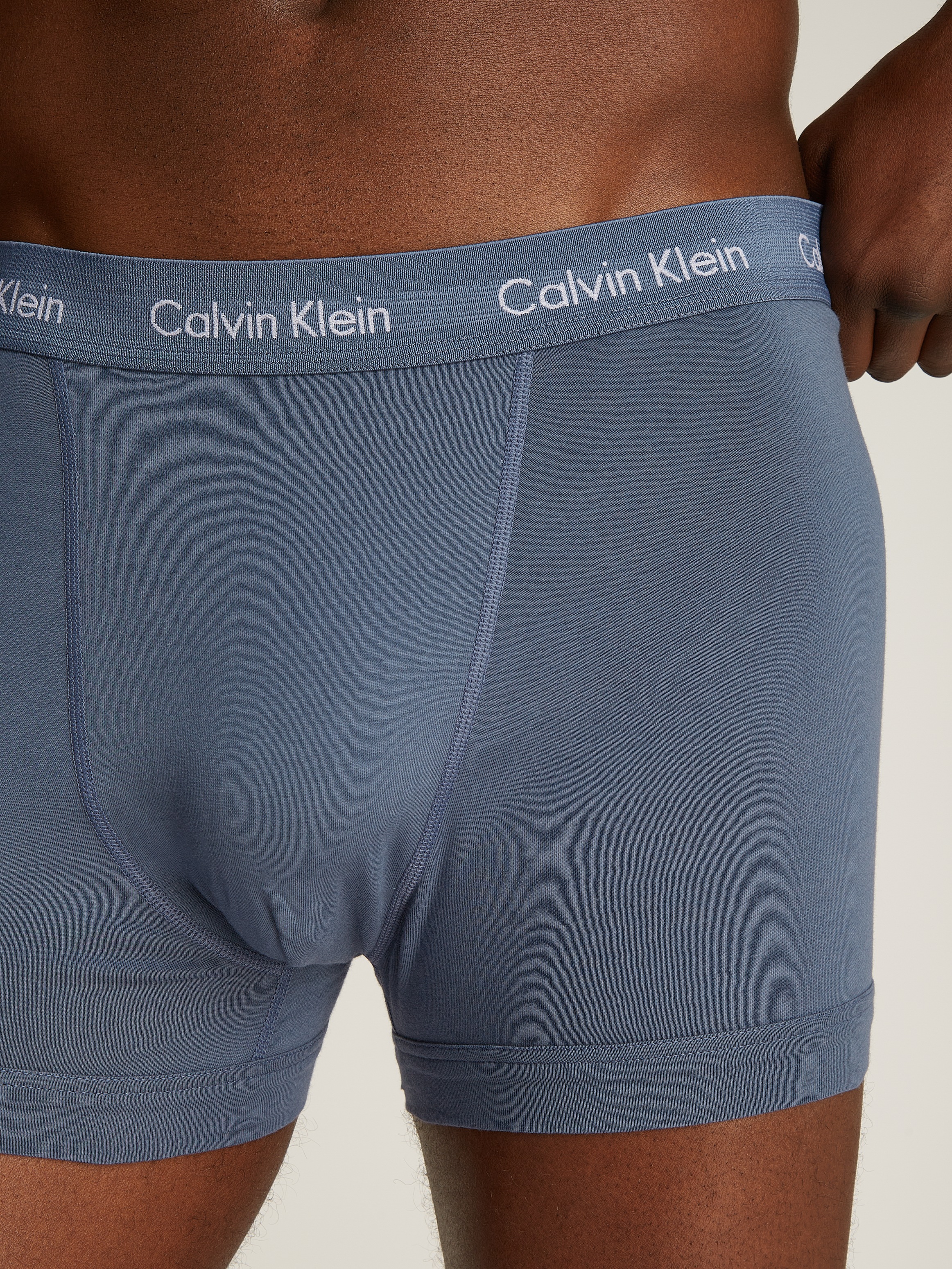 Calvin Klein Underwear Trunk »TRUNK 3PK«, (Packung, 3 St.), mit Calvin Klein Logo-Elastikbund (3 Stück)