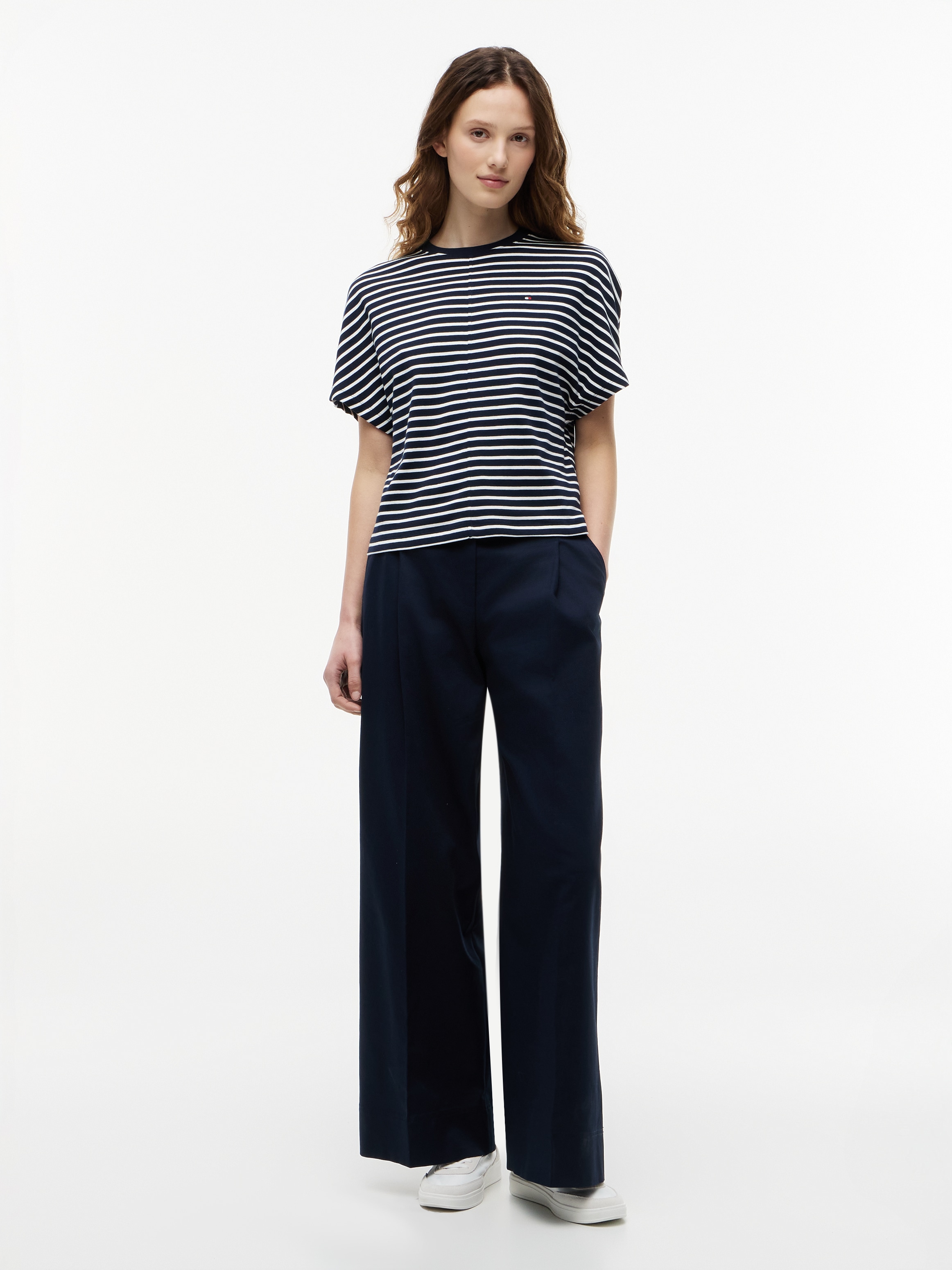 Tommy Hilfiger T-shirt à manches 3/4 »CODY REG BATWING C-NK SS TEE« Baumwolle, 3/4 Ärmel