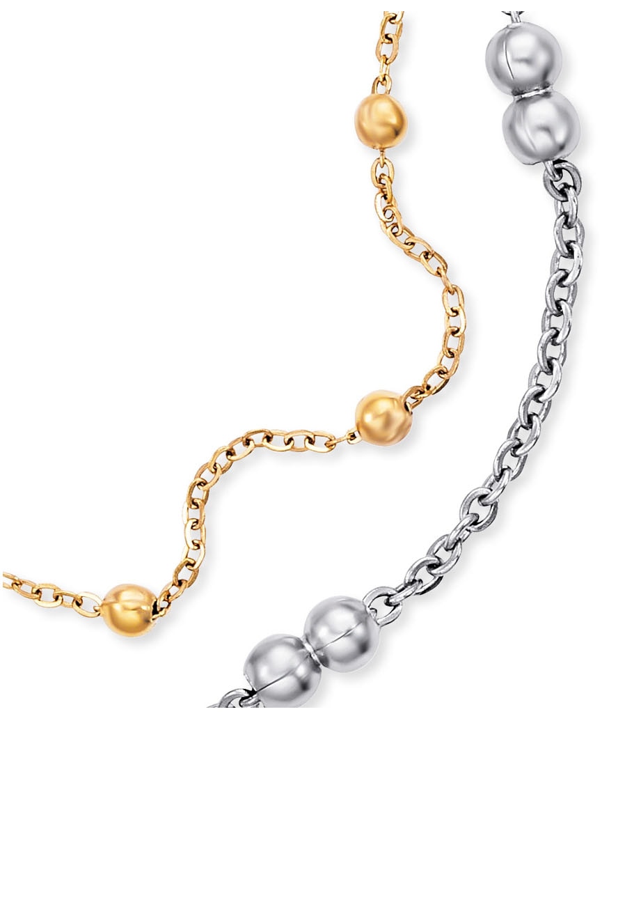 Engelsrufer Chaîne de cheville »Moonlight Twin Bicolor«