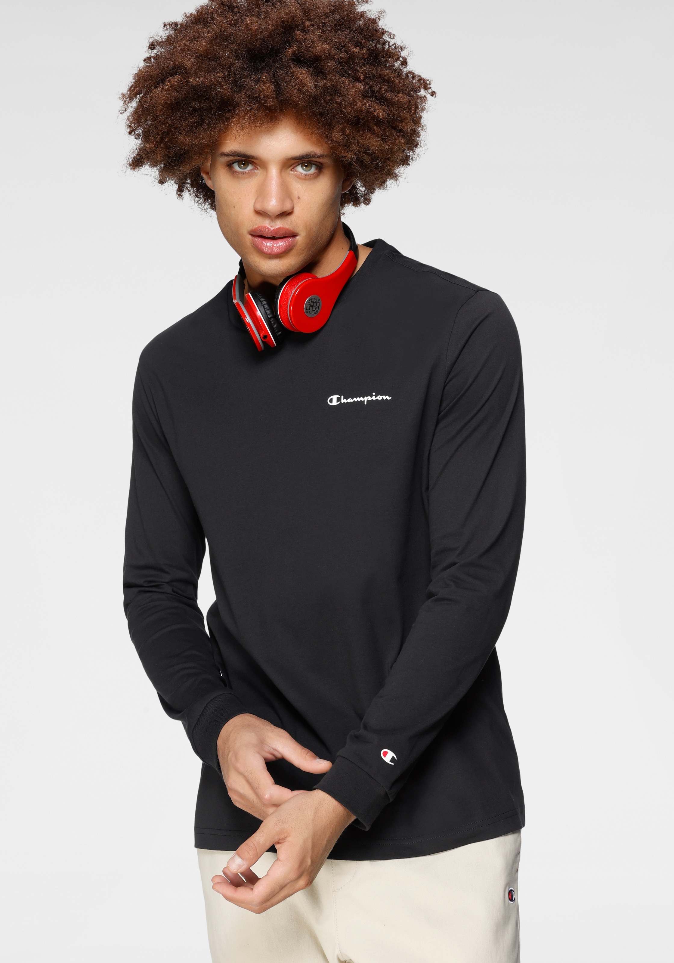 Image of Champion Langarmshirt »CREWNECK LONGSLEEVE« bei Ackermann Versand Schweiz