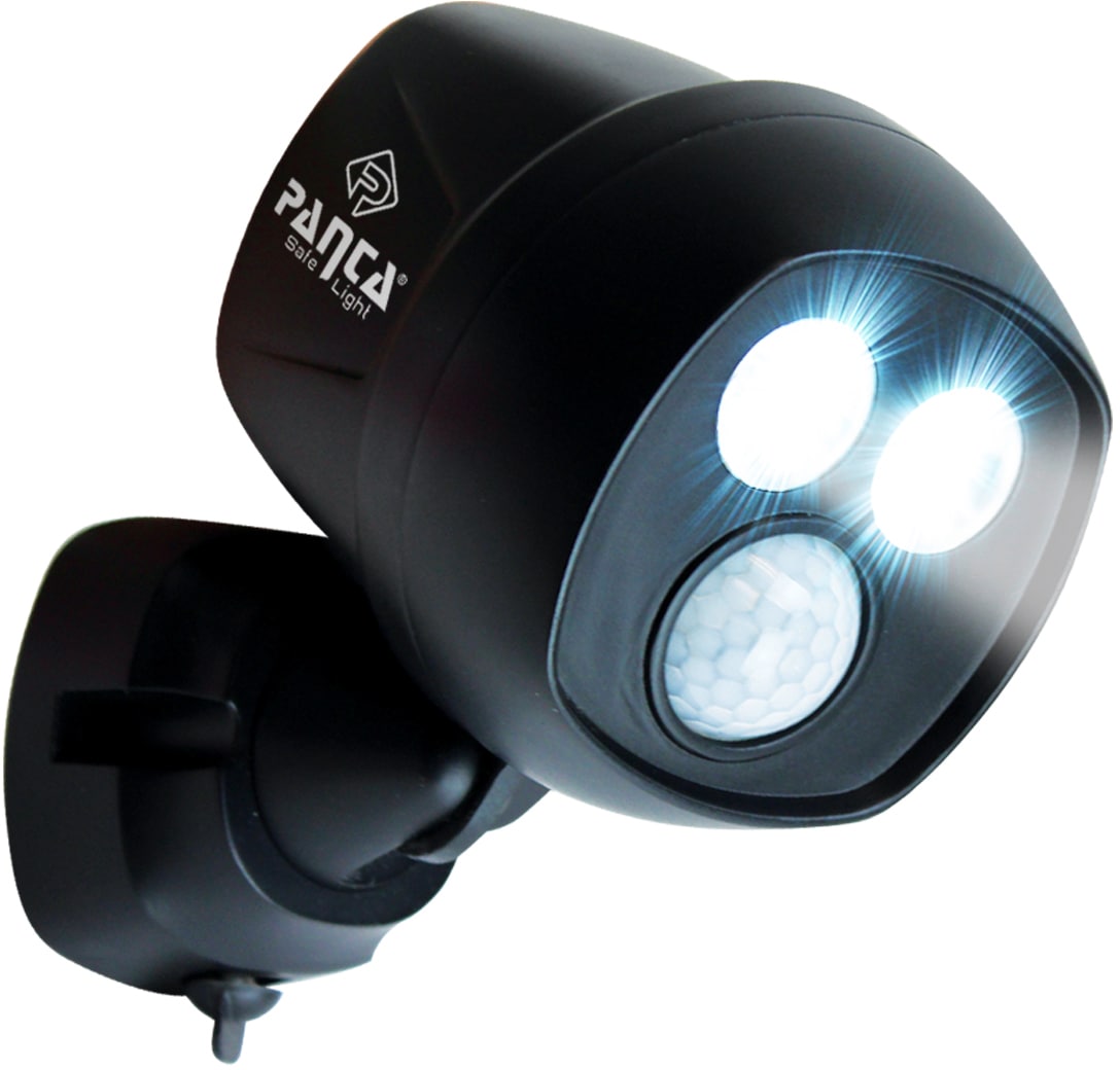 MediaShop Aussen-Wandleuchte »Panta Safe Light«, Leuchtmittel LED-Board | LED fest integriert, 360 Grad drehbar, wetterbeständig, extrem Hell, Bewegungssensor