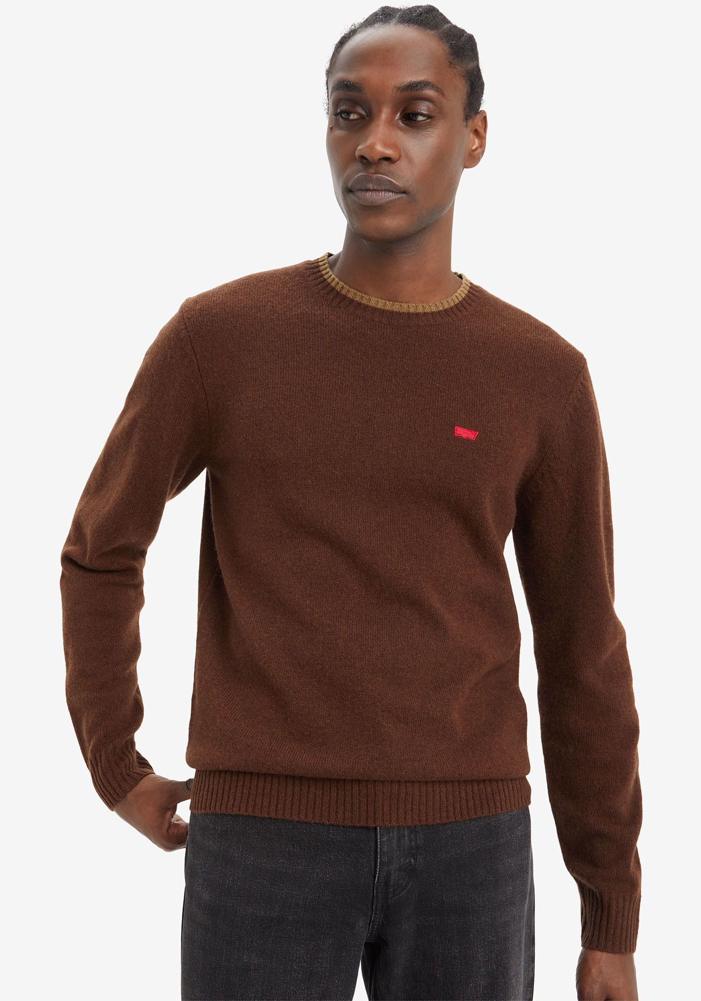 Levi's® Wollpullover »ORIGINAL HM SWEATER«, in klassischer Rundhalsform