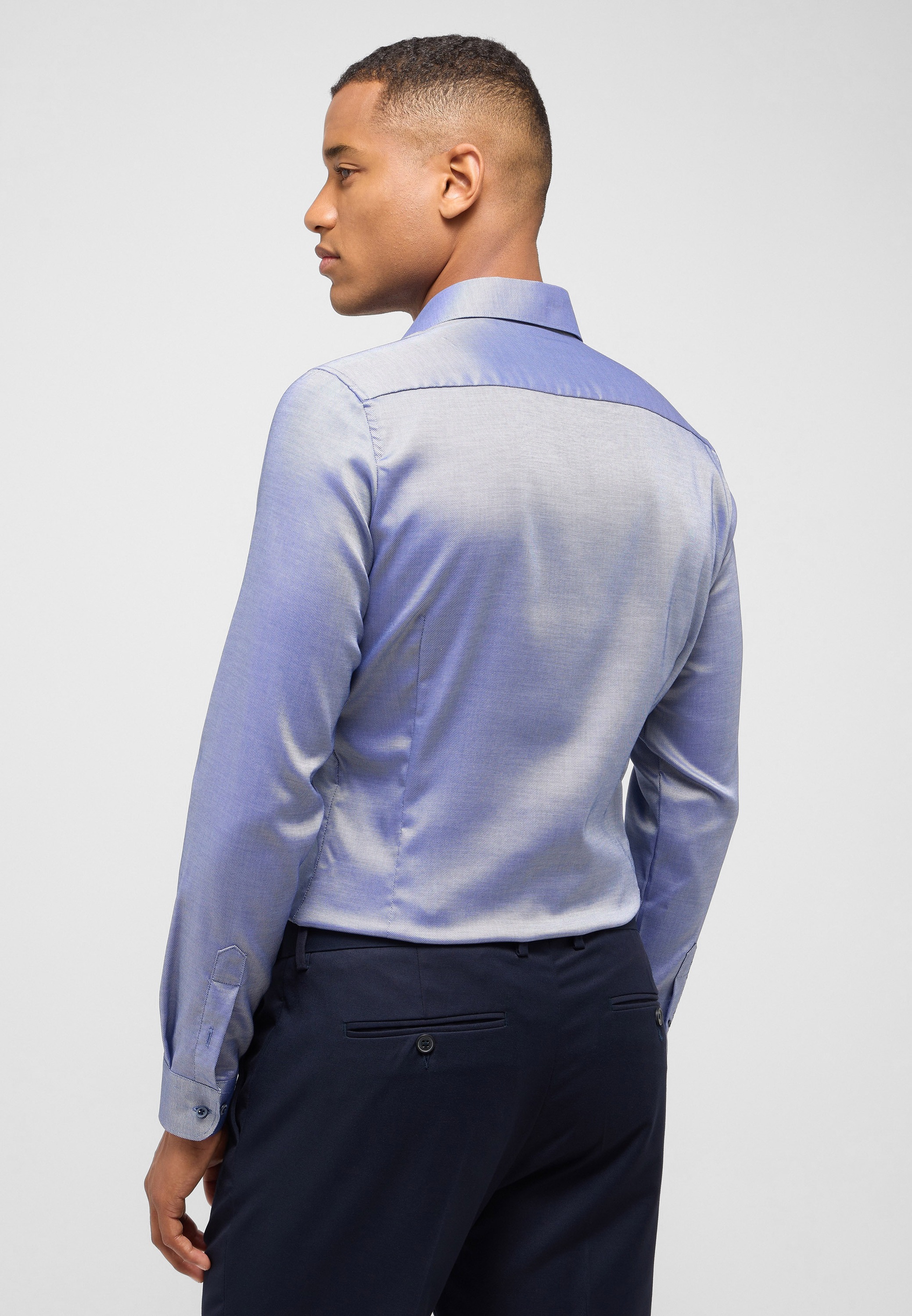 Eterna Langarmhemd »SUPER SLIM« EASY IRON (bügelleicht)